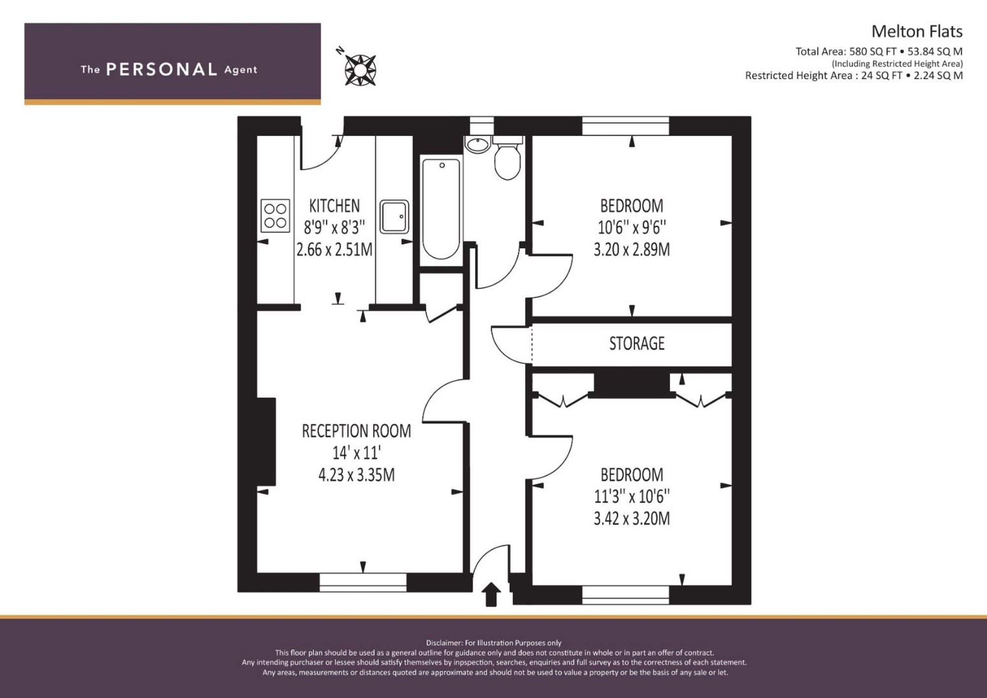 4 Melton Flats The Greenway, Epsom, Epsom floorplan