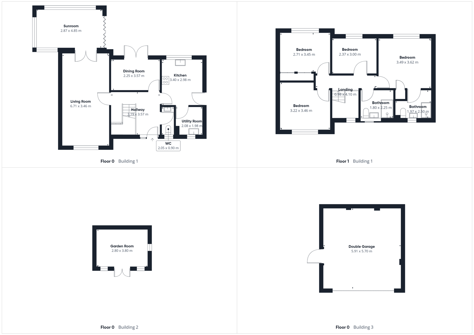 4 Hillview Rise, Park Road, Coleford floorplan