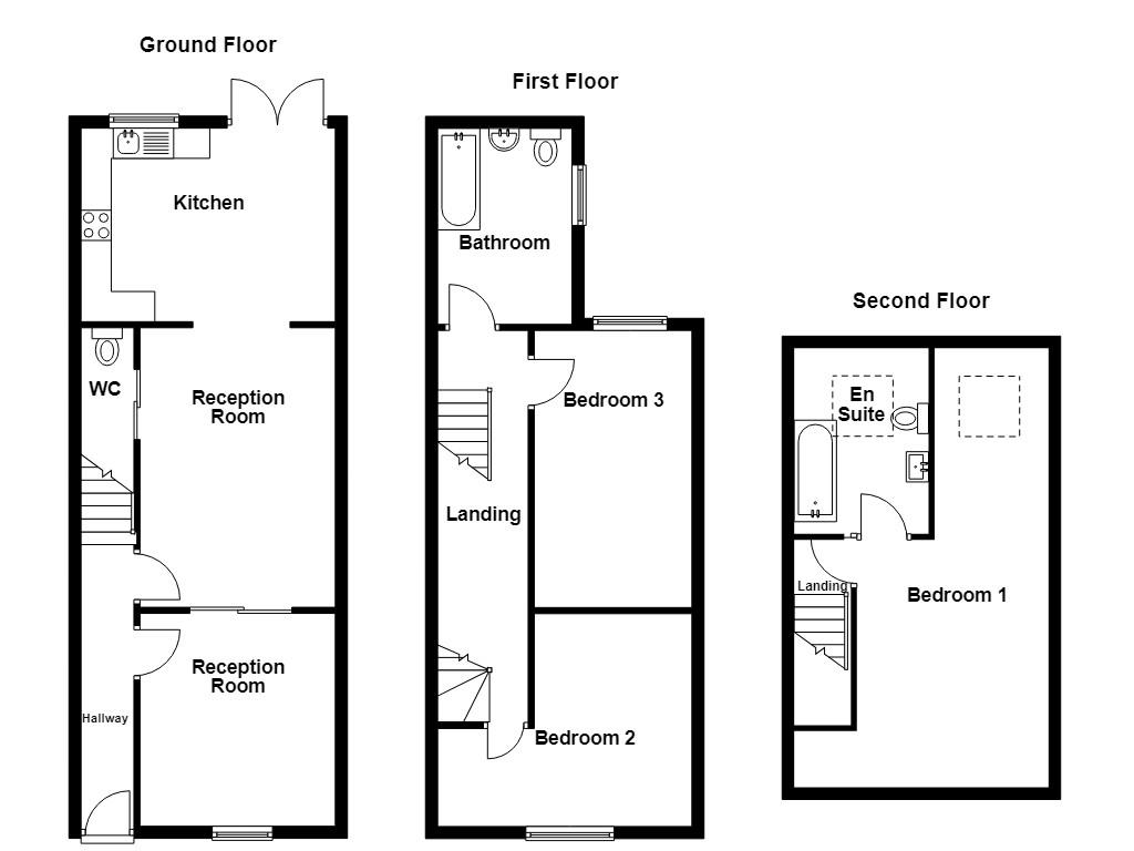 3, Clifton Street, Bury floorplan