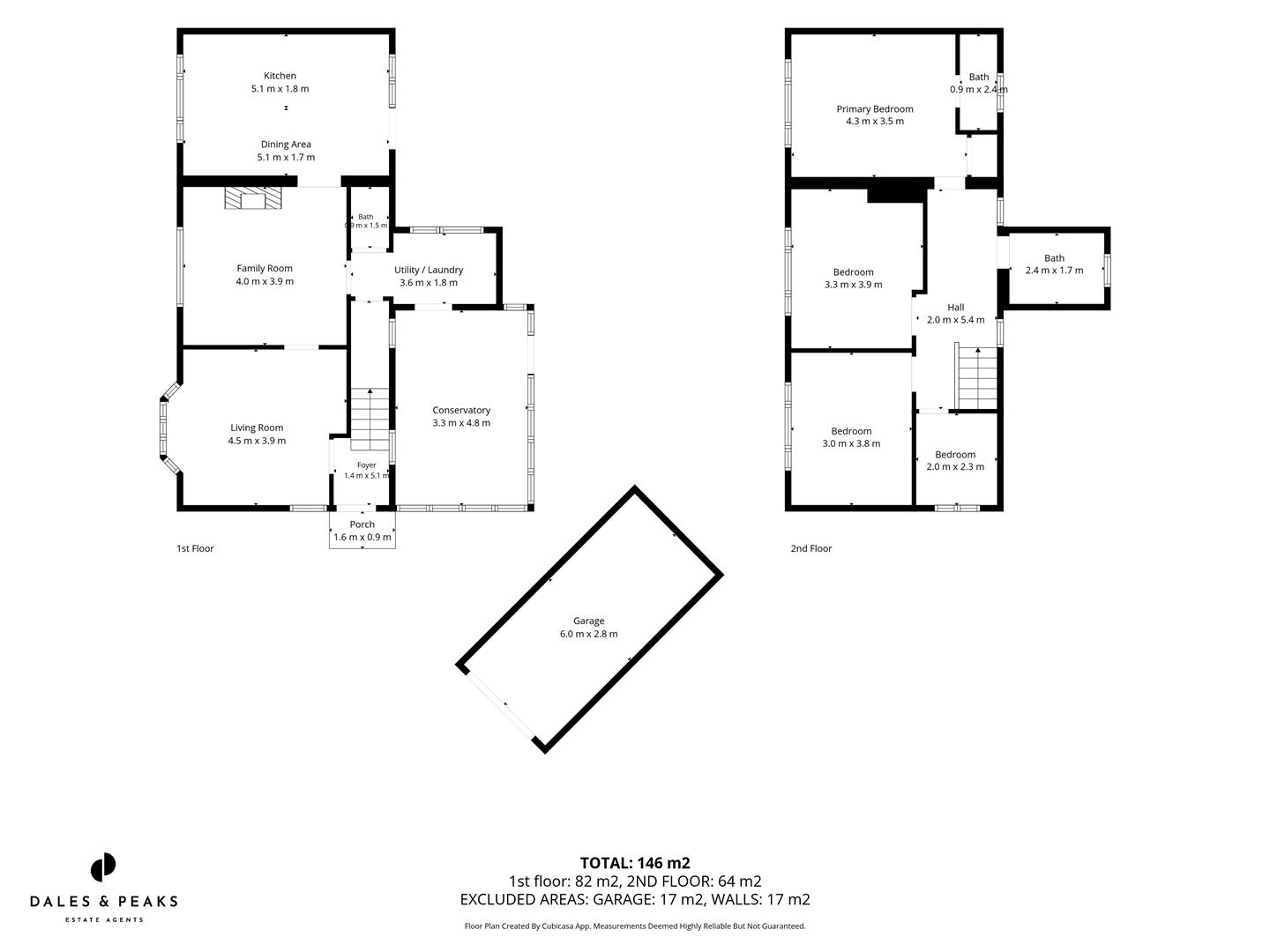 17, Ashgate Valley Road, Chesterfield floorplan
