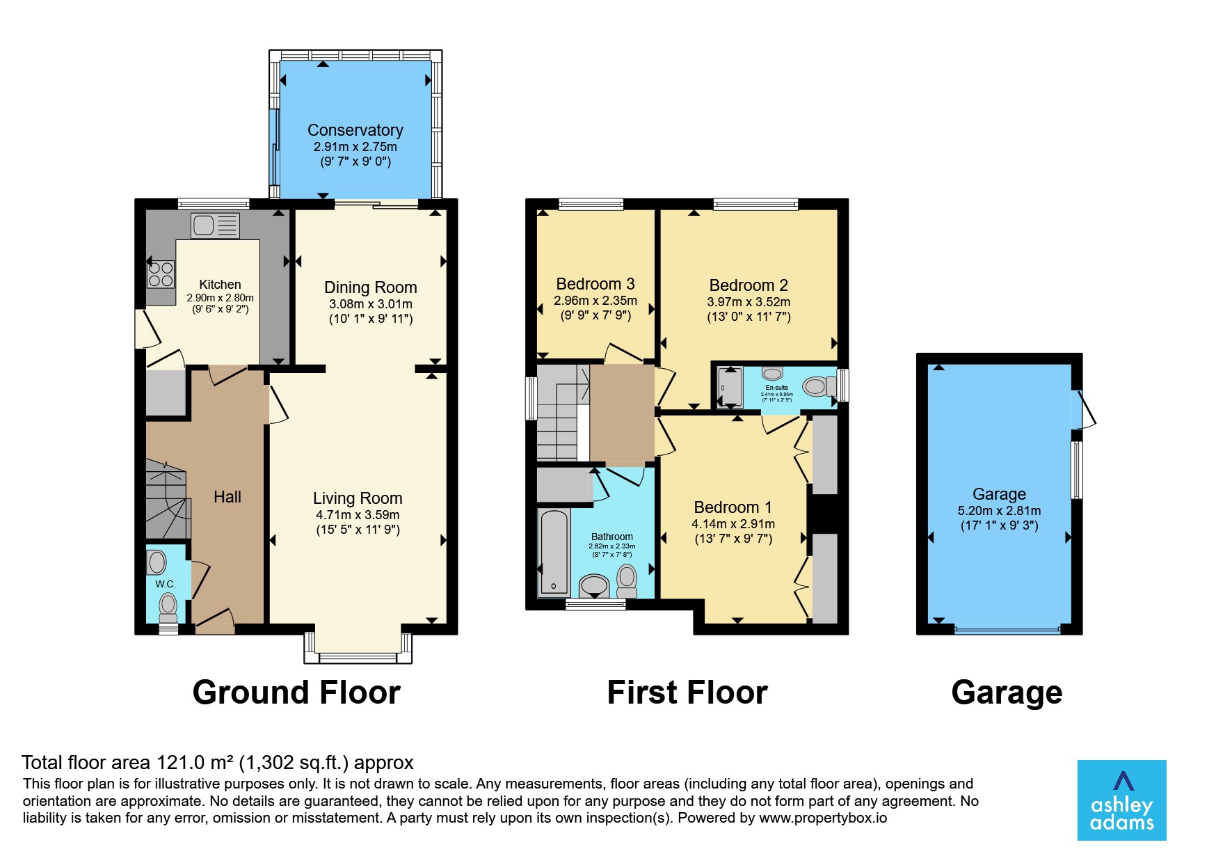 8, Leominster Drive, Derby floorplan