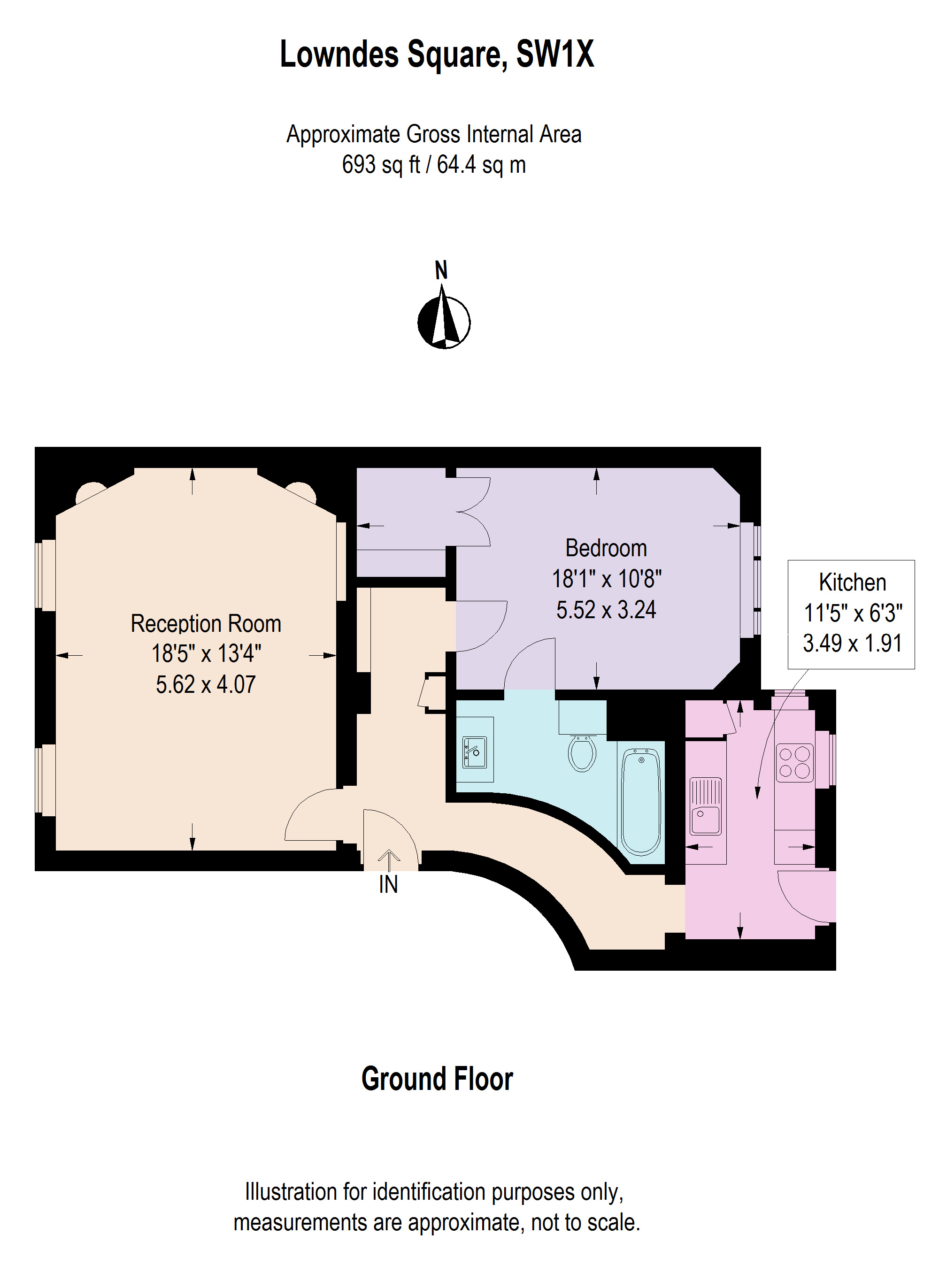 23, Lowndes Square, London floorplan