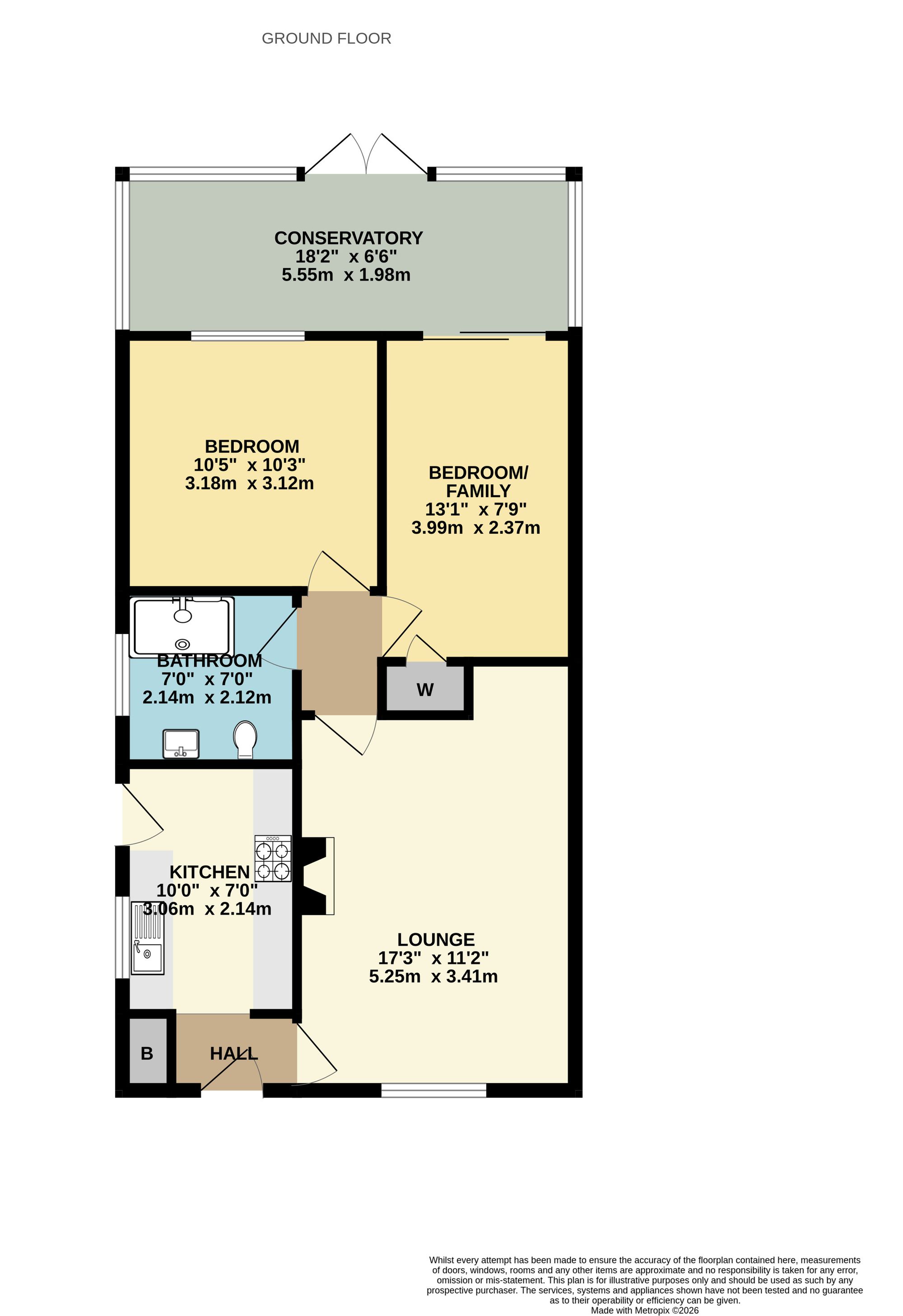 39 Abbeydale, Ormskirk floorplan