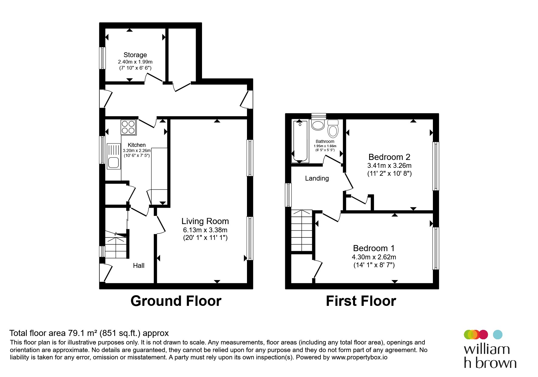 56, Kilton Glade, Worksop floorplan
