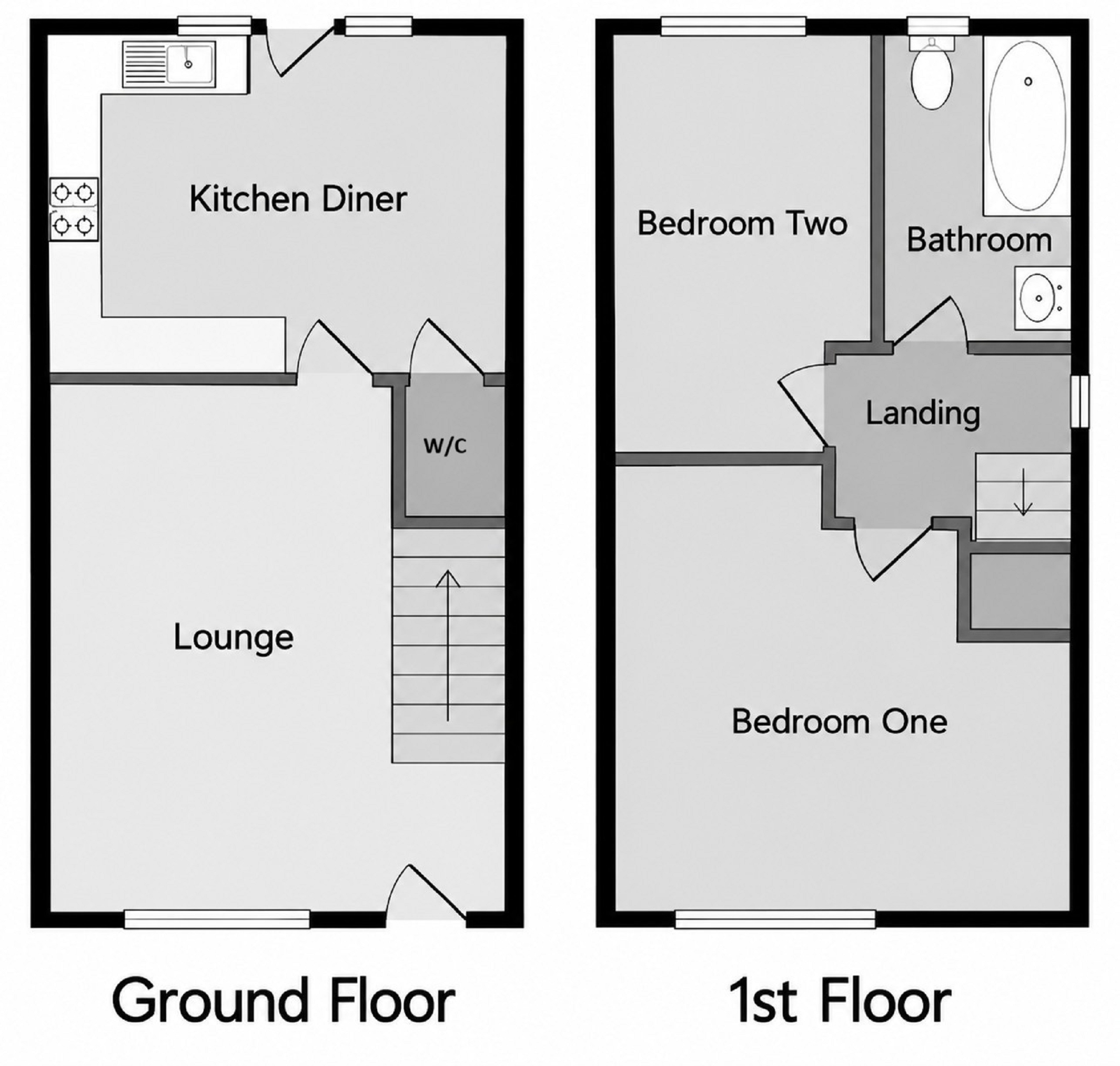 22, Keswick Close, Leicester floorplan