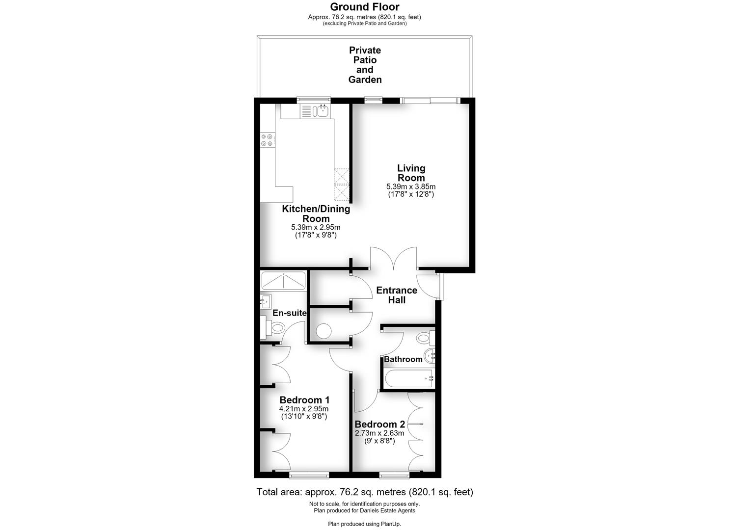 10 Birklands Park, London Road, St. Albans floorplan