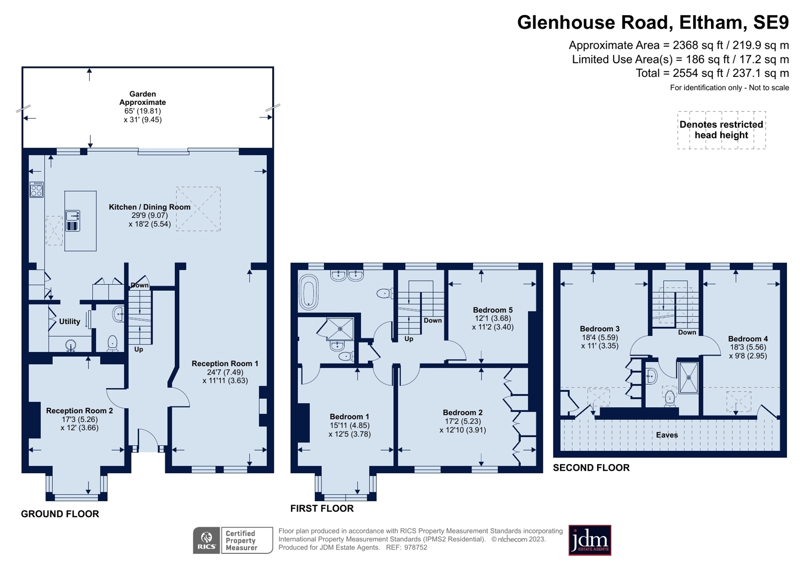 22, Glenhouse Road, Eltham floorplan