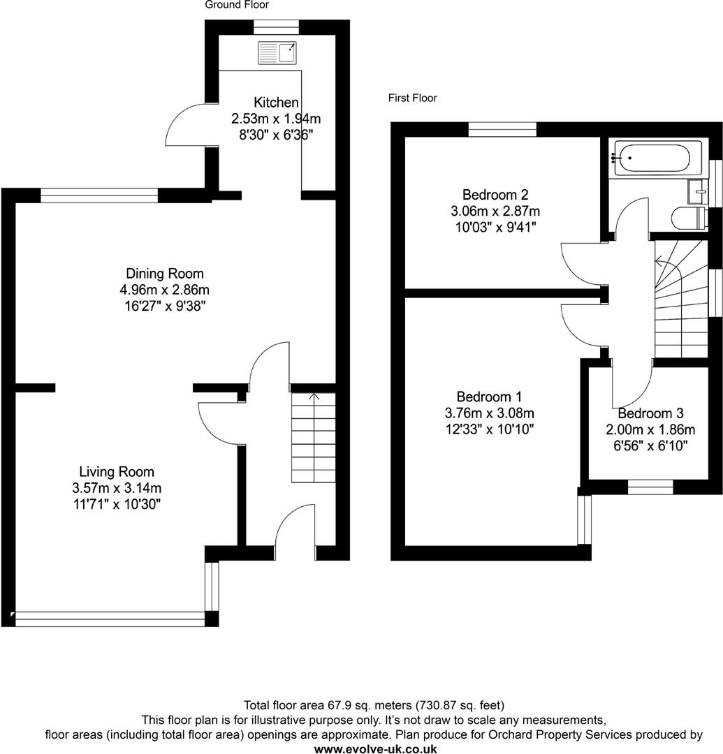 Glebe Avenue, Ickenham, UB10 floorplan