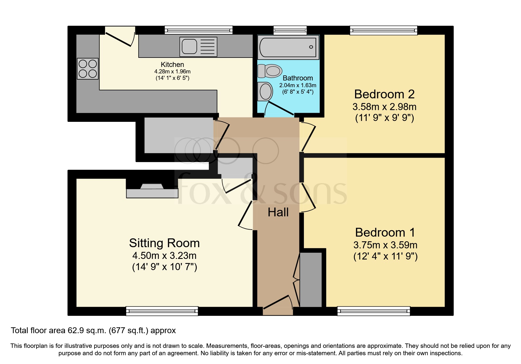 Middle Way, Burgess Hill RH15, 2 bedroom flat for sale 64751219