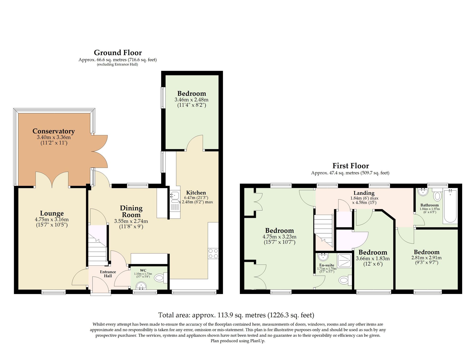 14 Wheatfield Way, Norwich floorplan