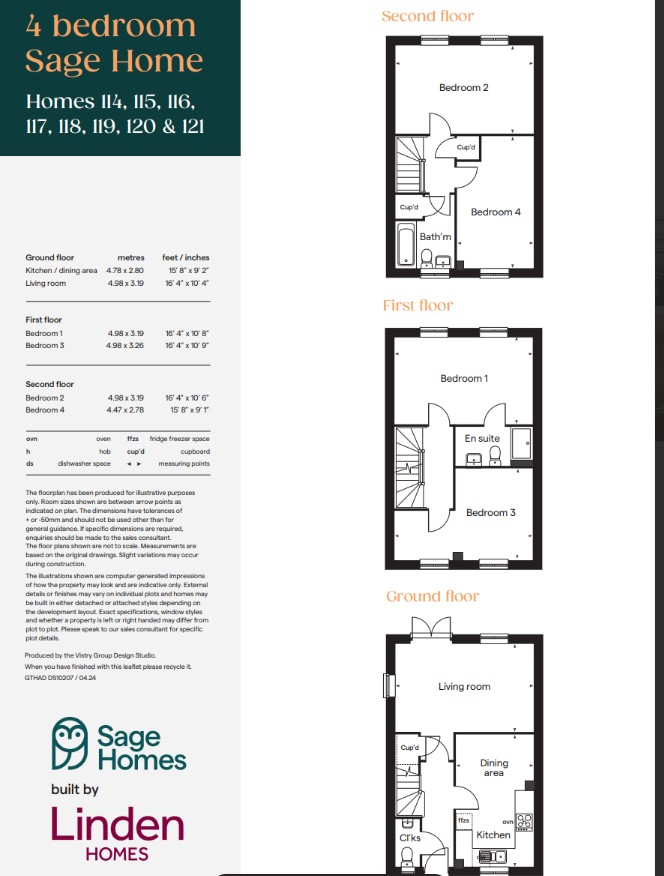 24, Natures Way, Peterborough floorplan