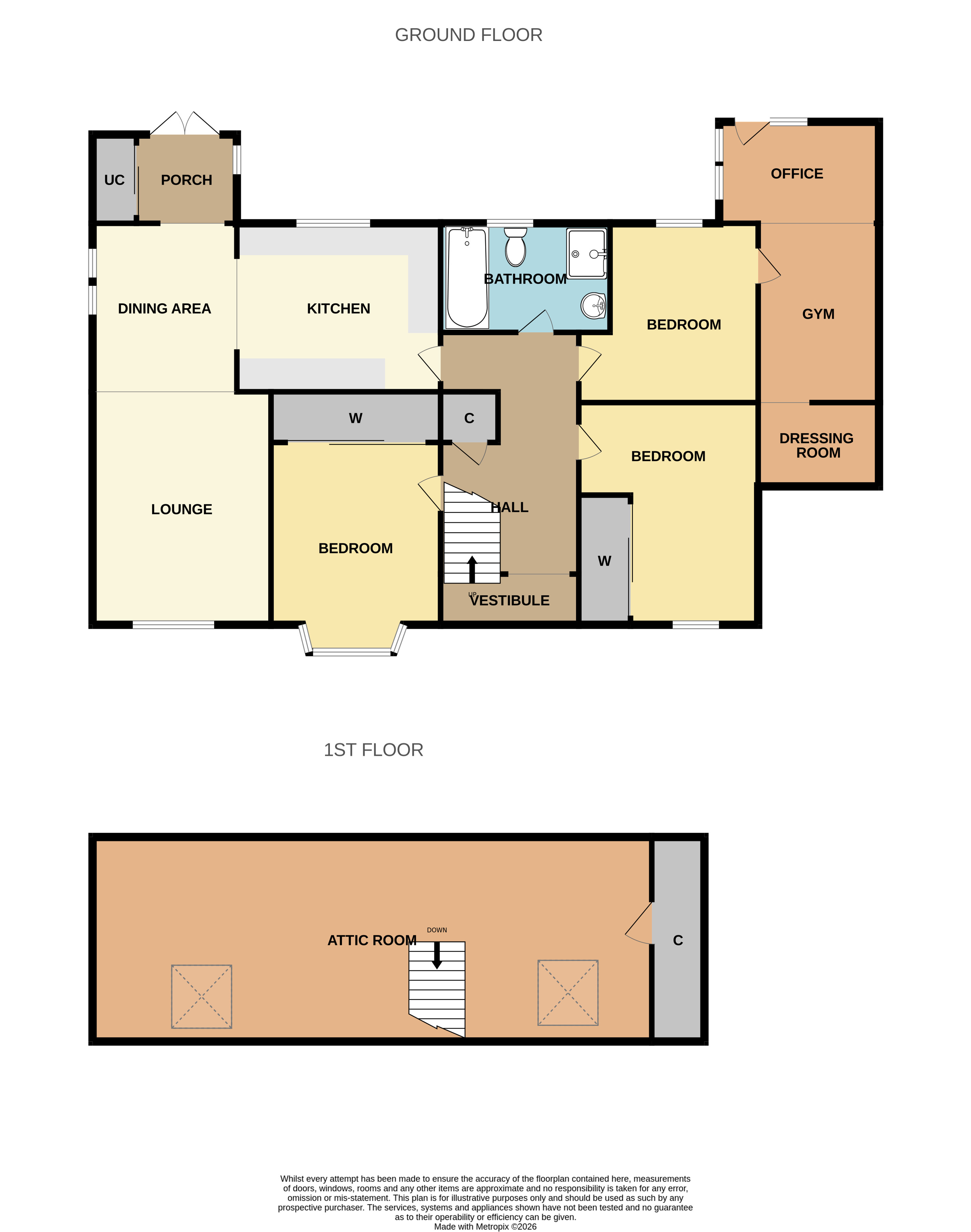 10, Renny Crescent, Montrose floorplan