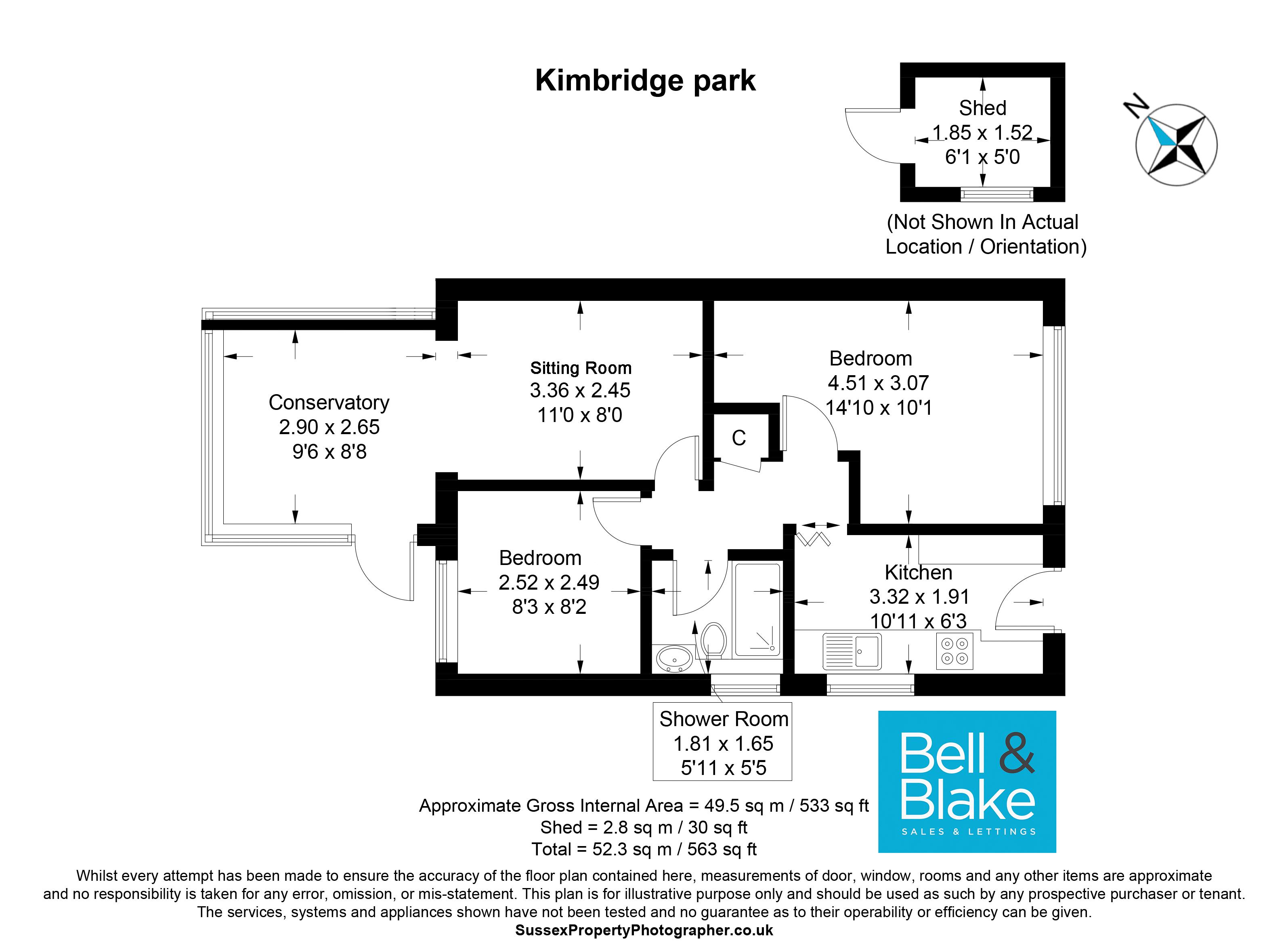 9, Kimbridge Park, Chichester floorplan