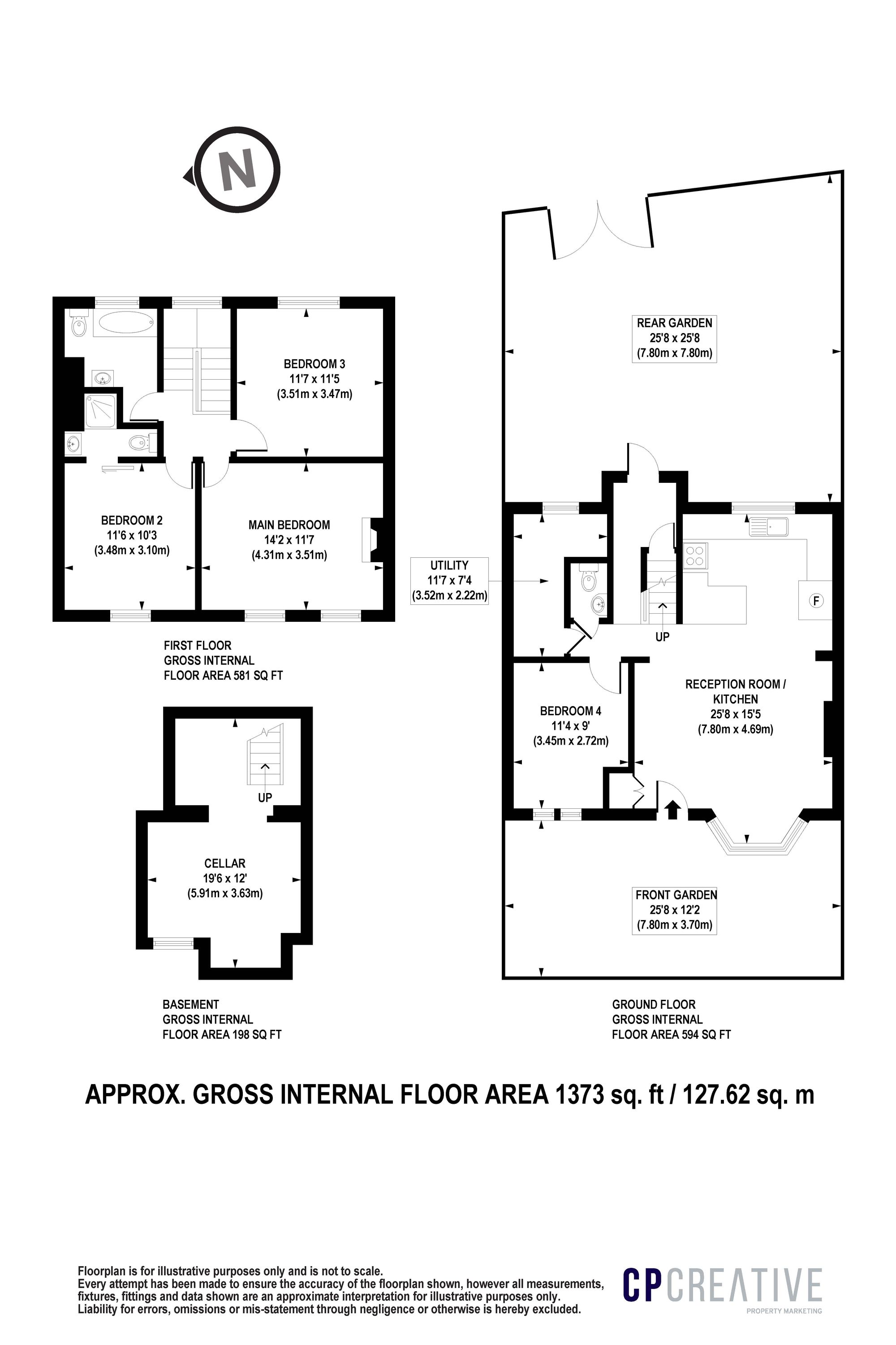 Springdale Road, London N16, 4 bedroom terraced house for sale