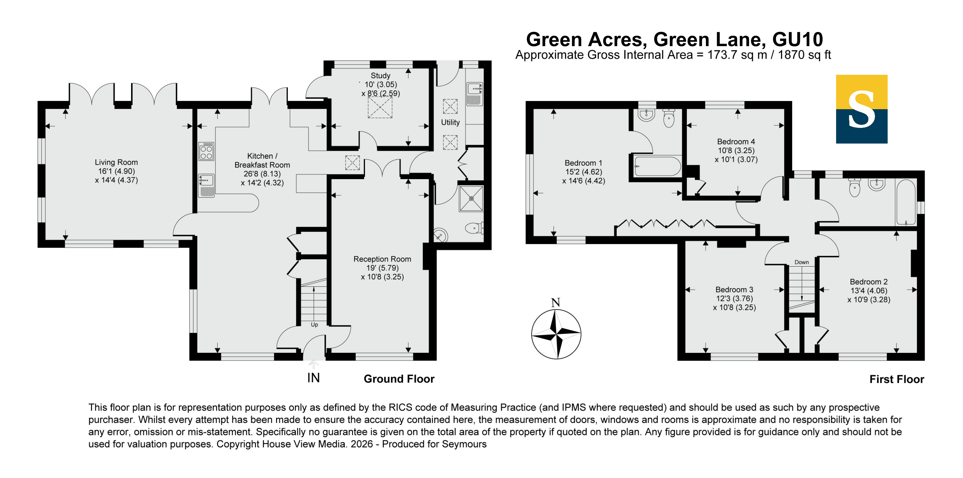 Green Acres,, Green Lane, Farnham floorplan