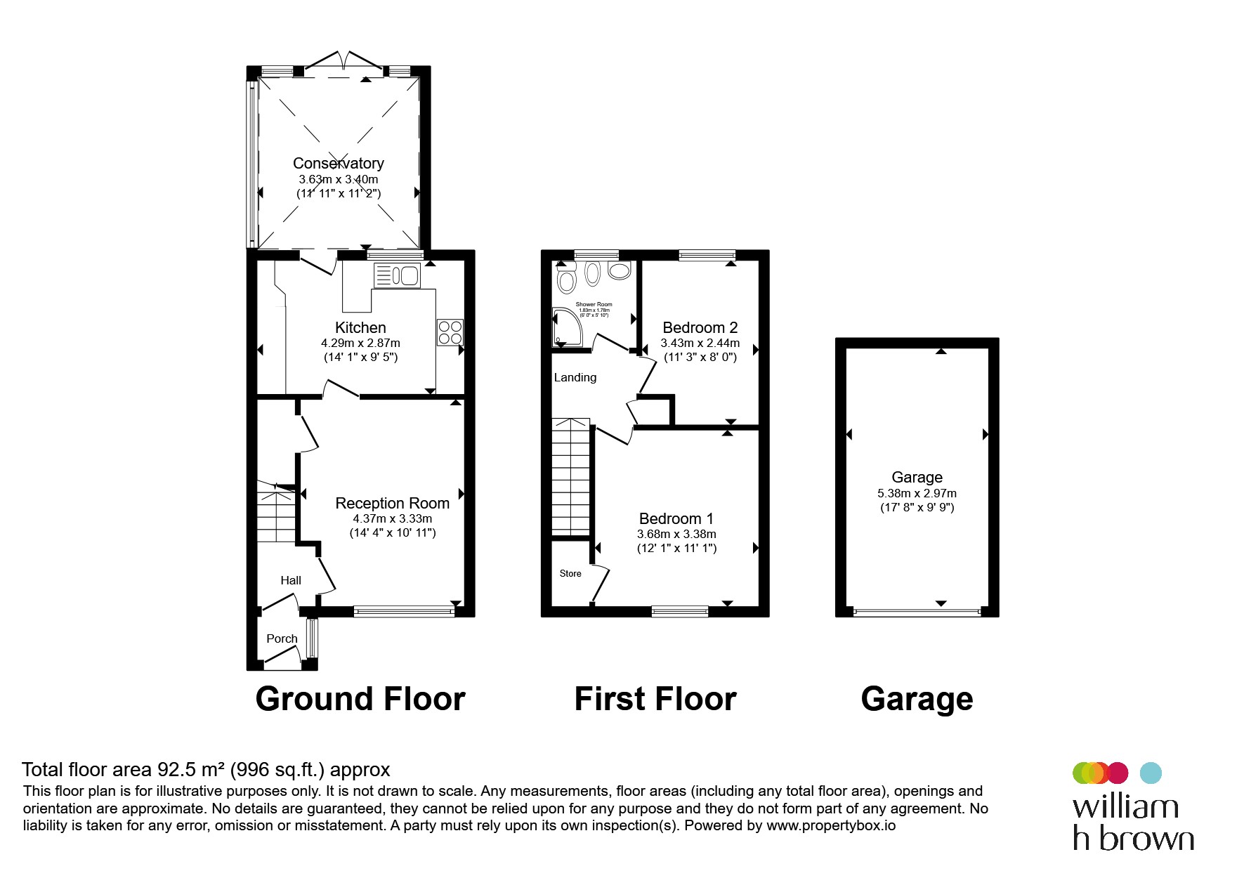 6, New Row, BISHOP'S STORTFORD floorplan