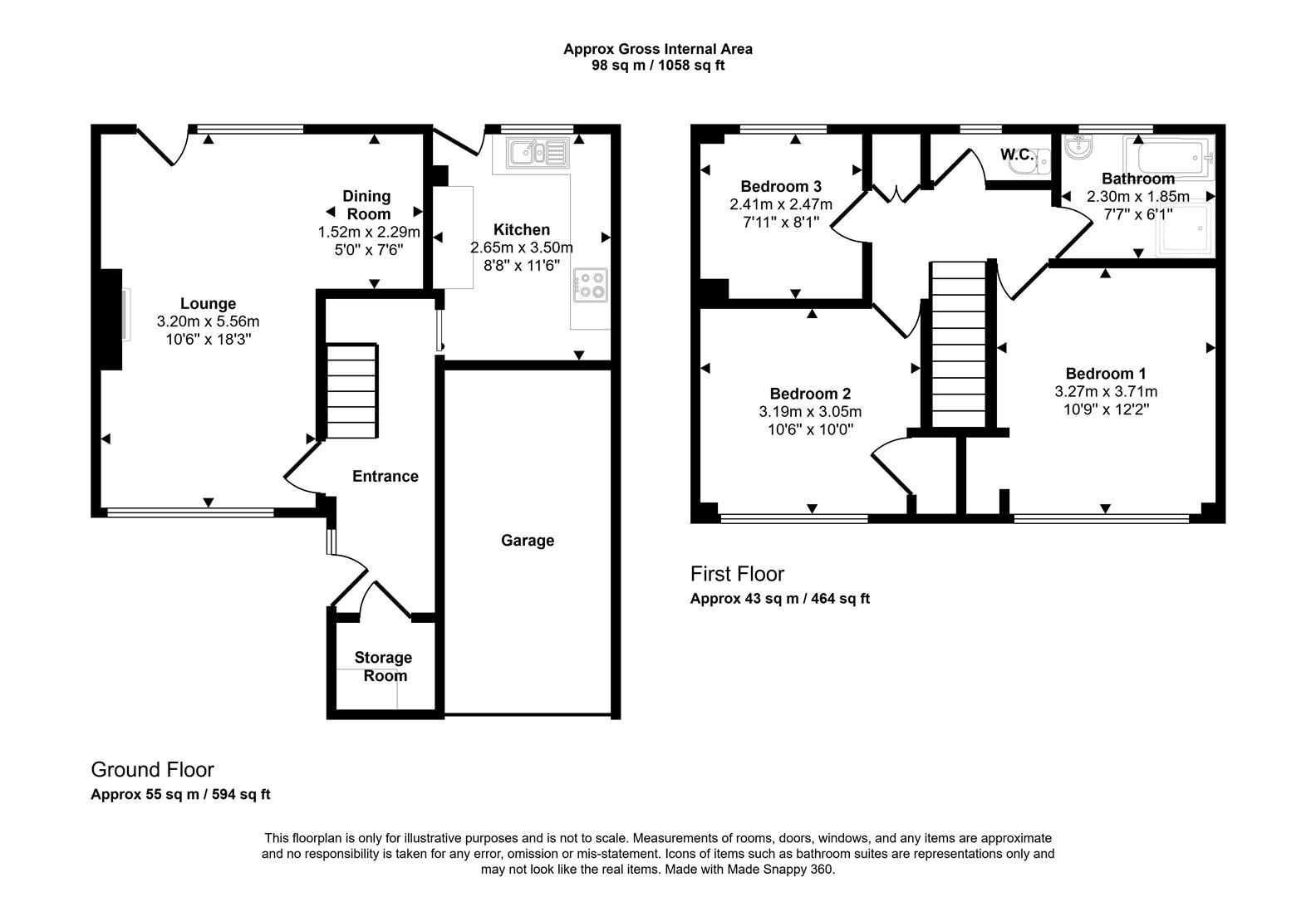48, St. Michaels Road, Pembroke floorplan