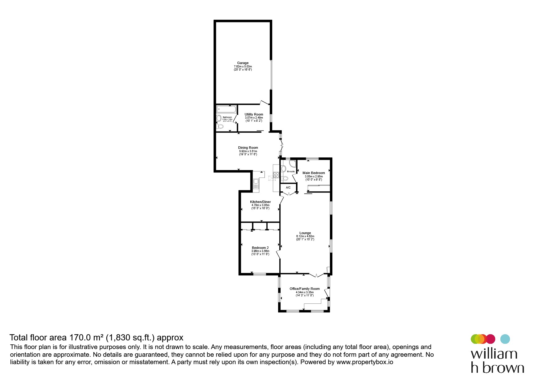 11, Seas End Road, Spalding floorplan