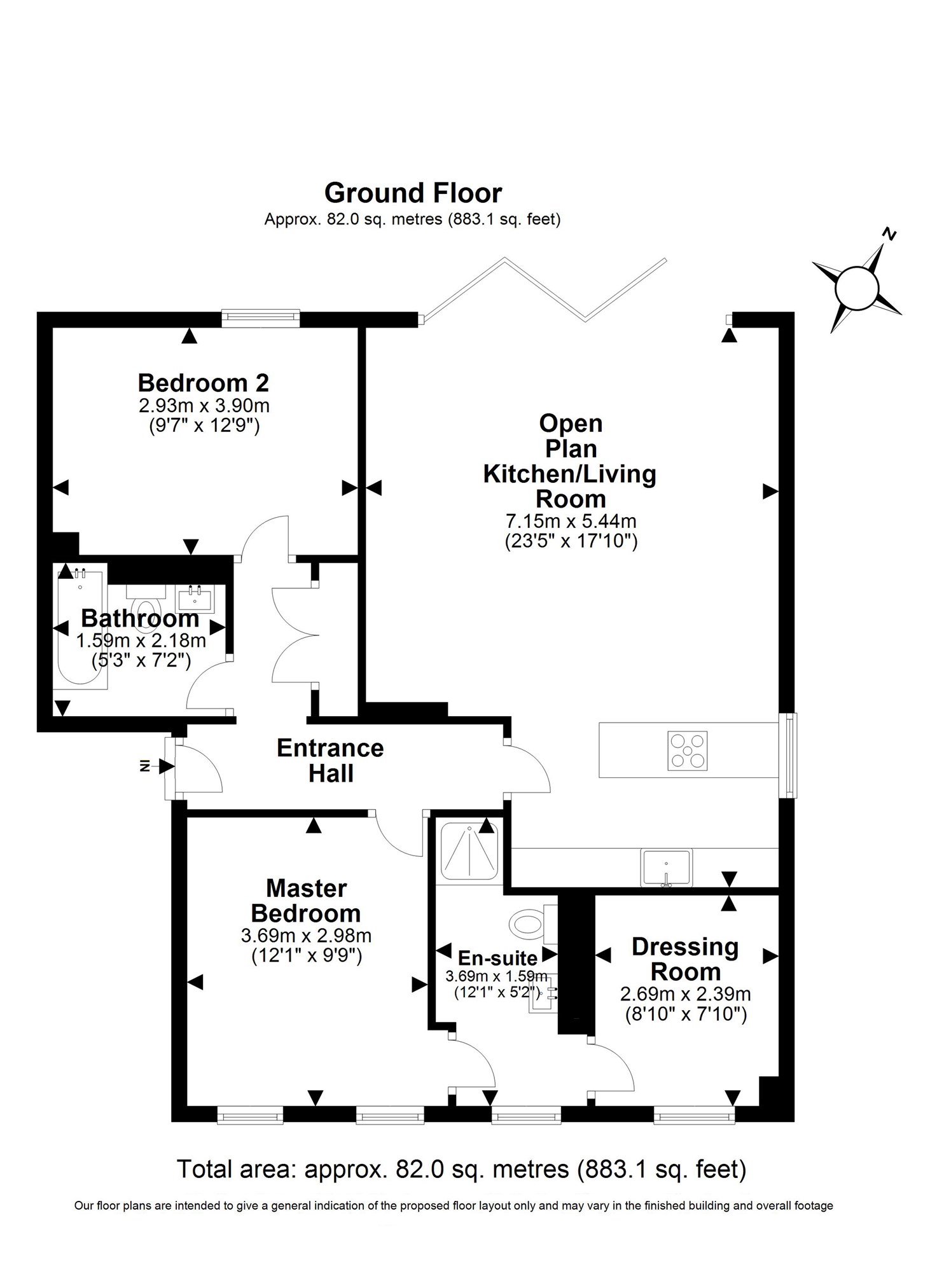 2 Bedrooms Flat for sale in Manor Road, Chigwell IG7