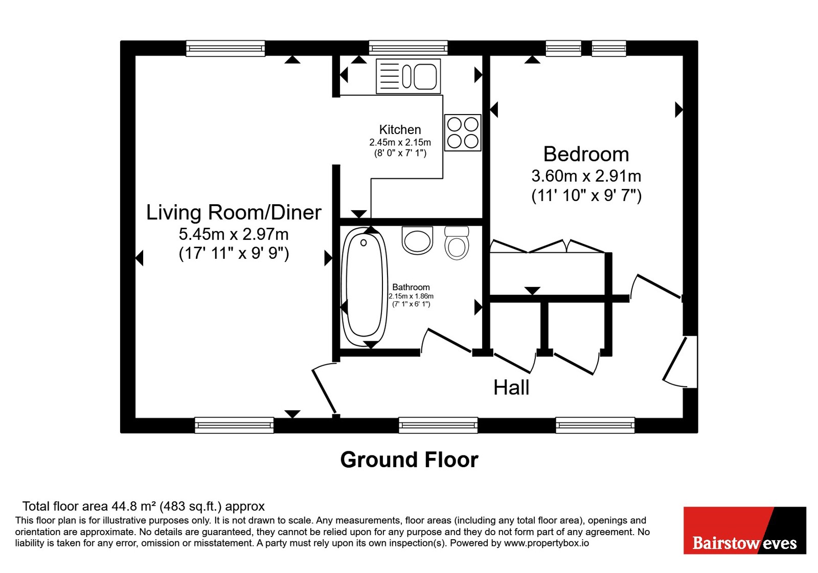 43 Cassis Court,, Chigwell Lane, Essex floorplan