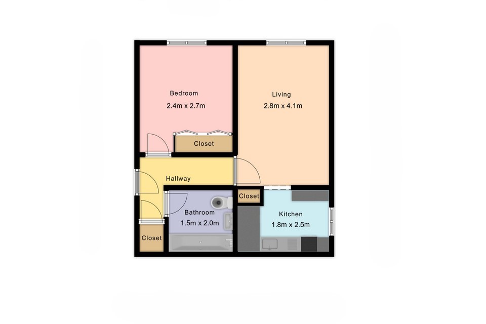 Flat 11/Saffron Court, Yarrow Way, Southampton floorplan