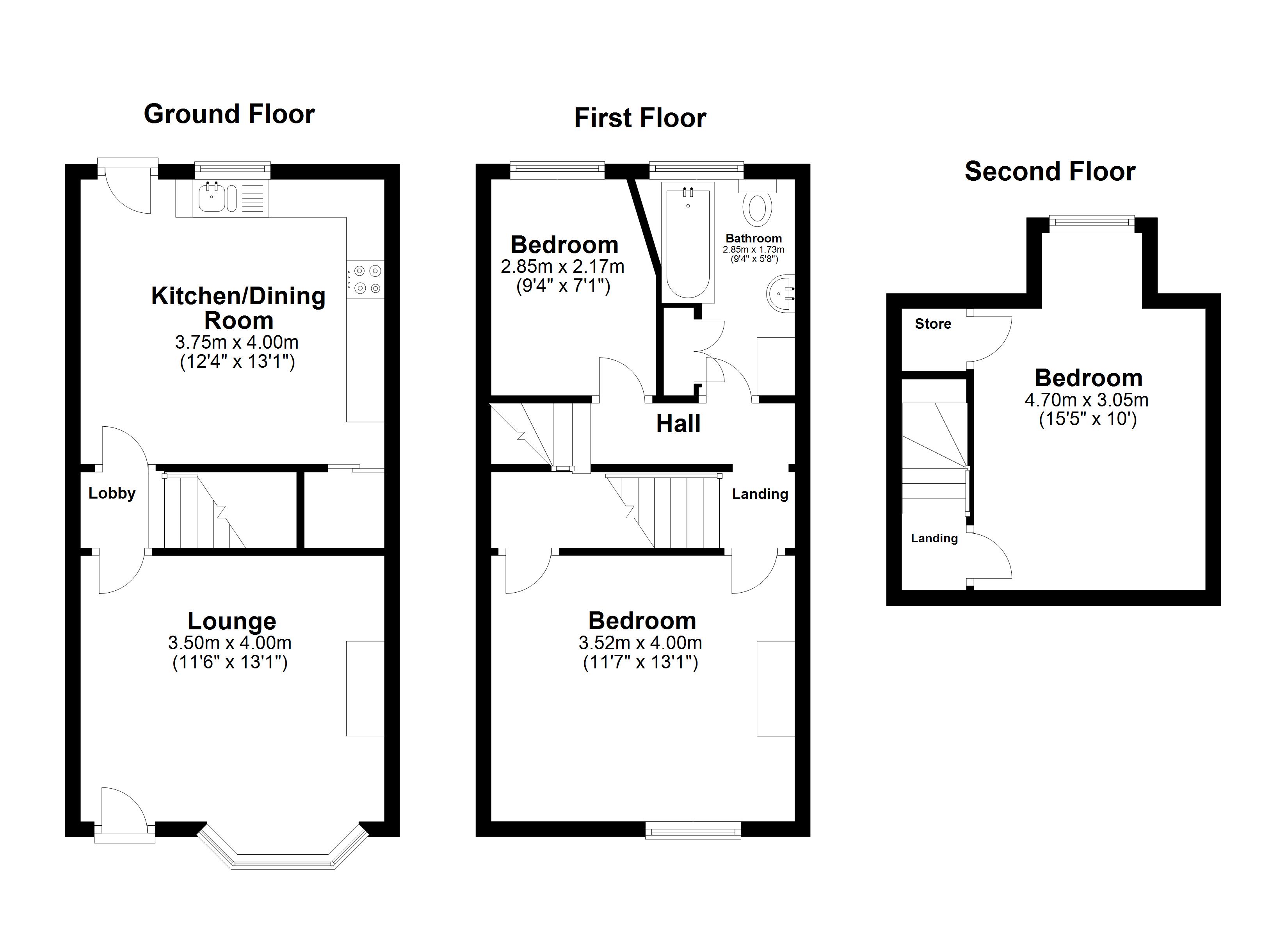 3 Bedrooms Terraced house for sale in Foster Street, Stairfoot, Barnsley S70