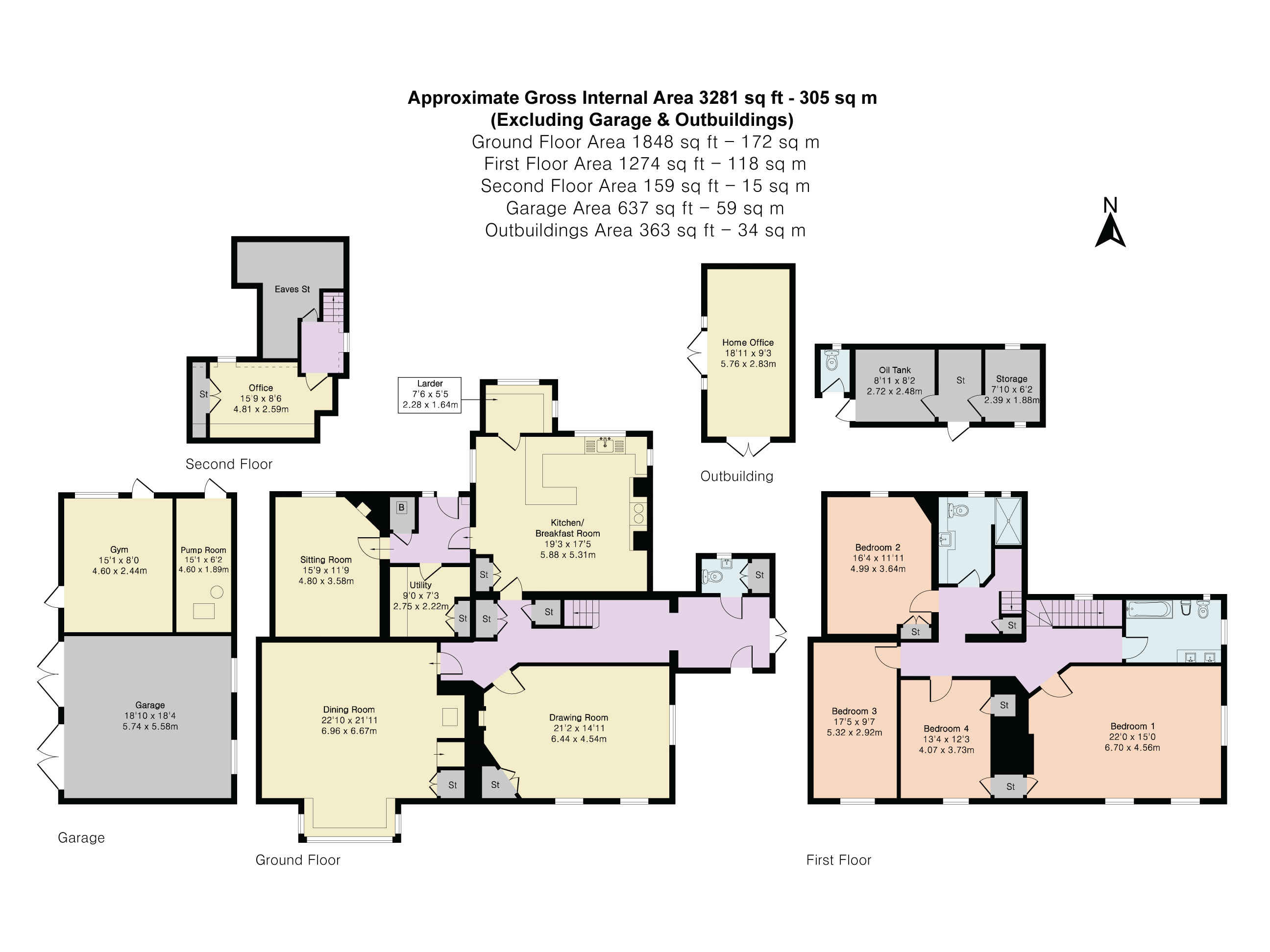 Moulsford Grange, Moulsford floorplan