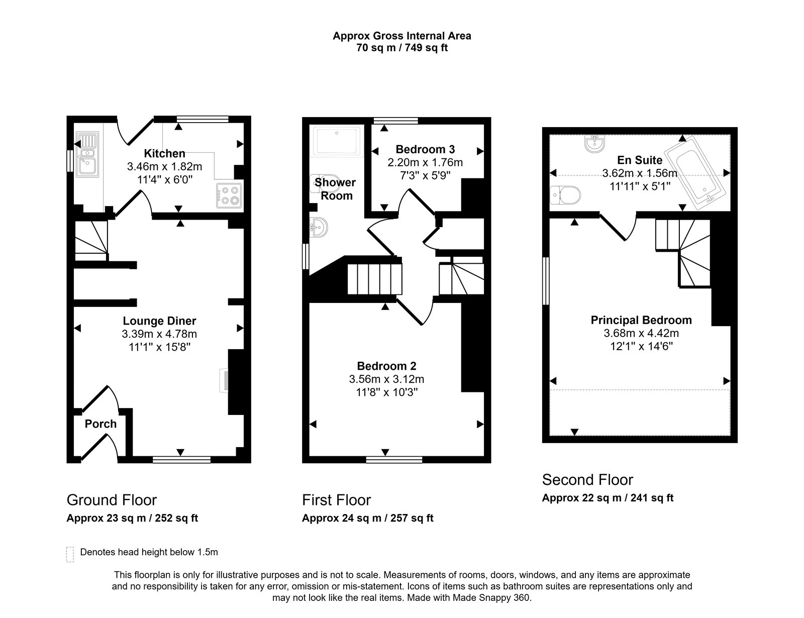 7, Prospect Square, Westbury floorplan