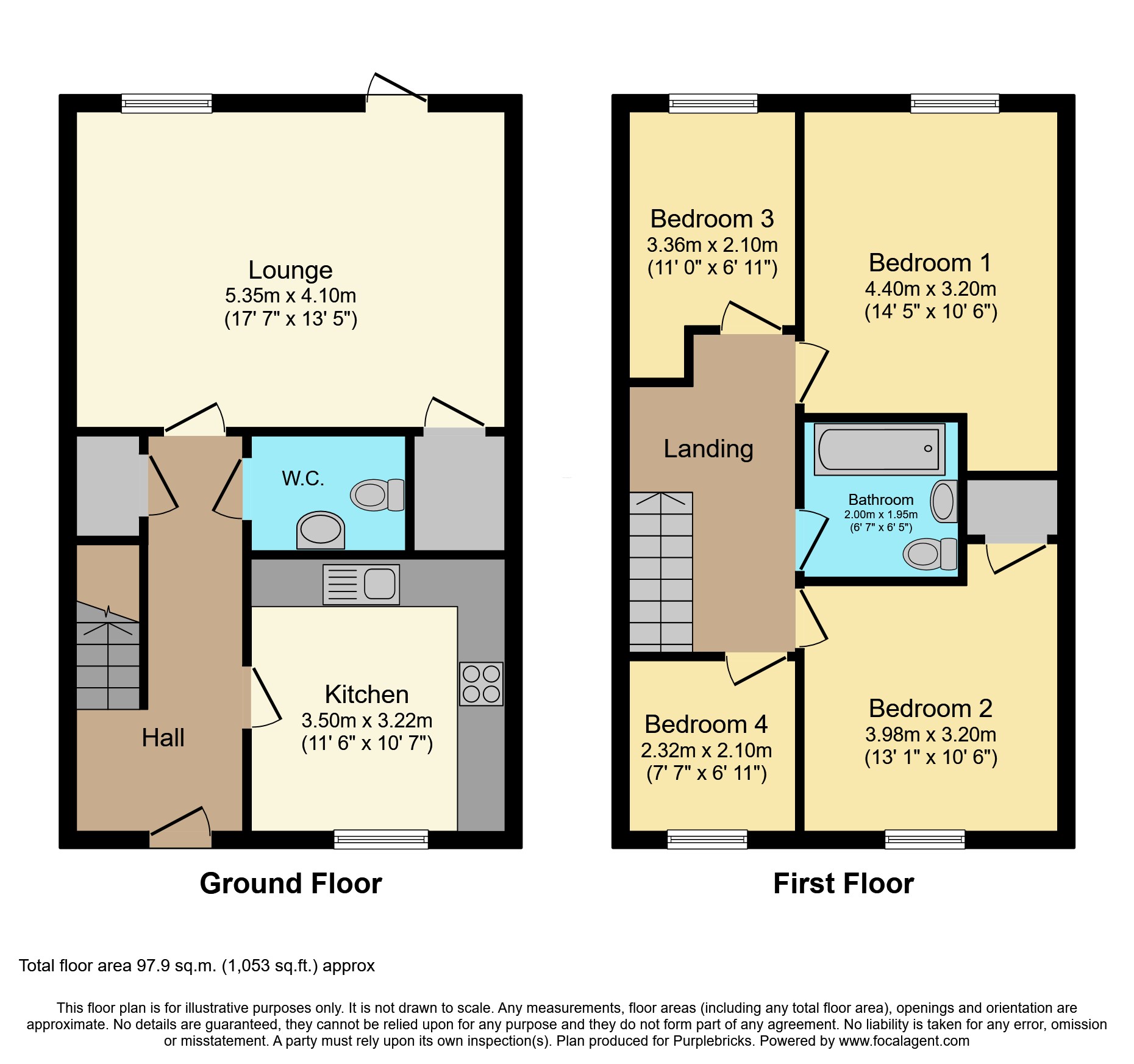 9, Empire Walk, Colchester floorplan