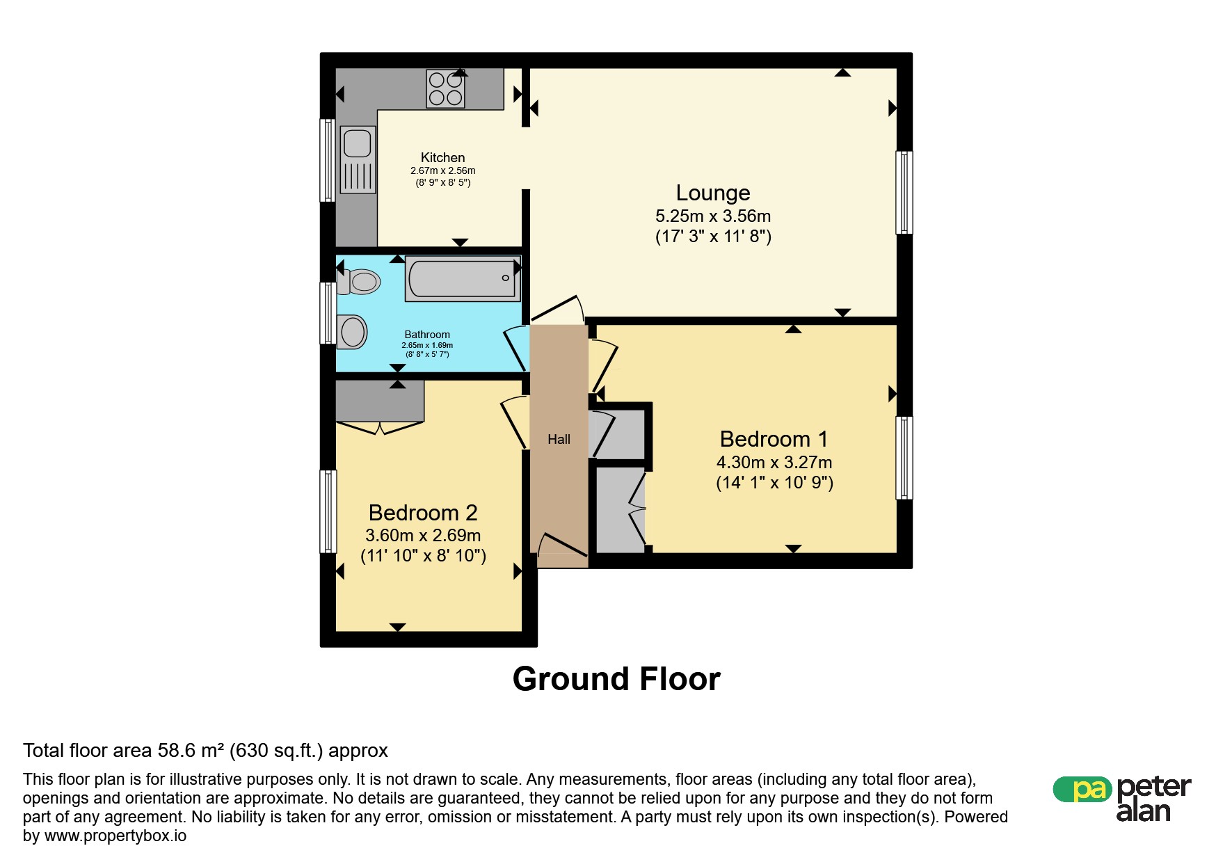 18, Trewartha Court, Cardiff floorplan