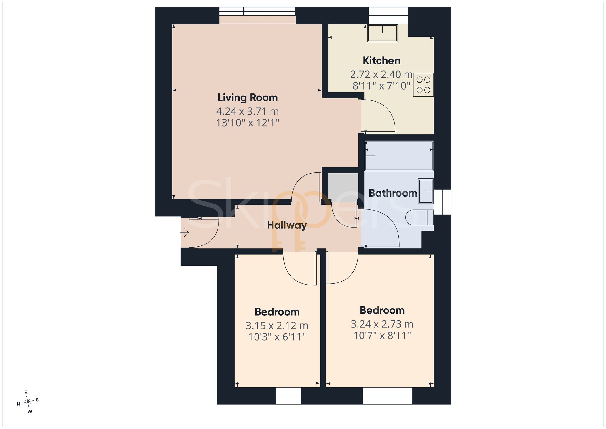 62 East Stour Way, Ashford floorplan
