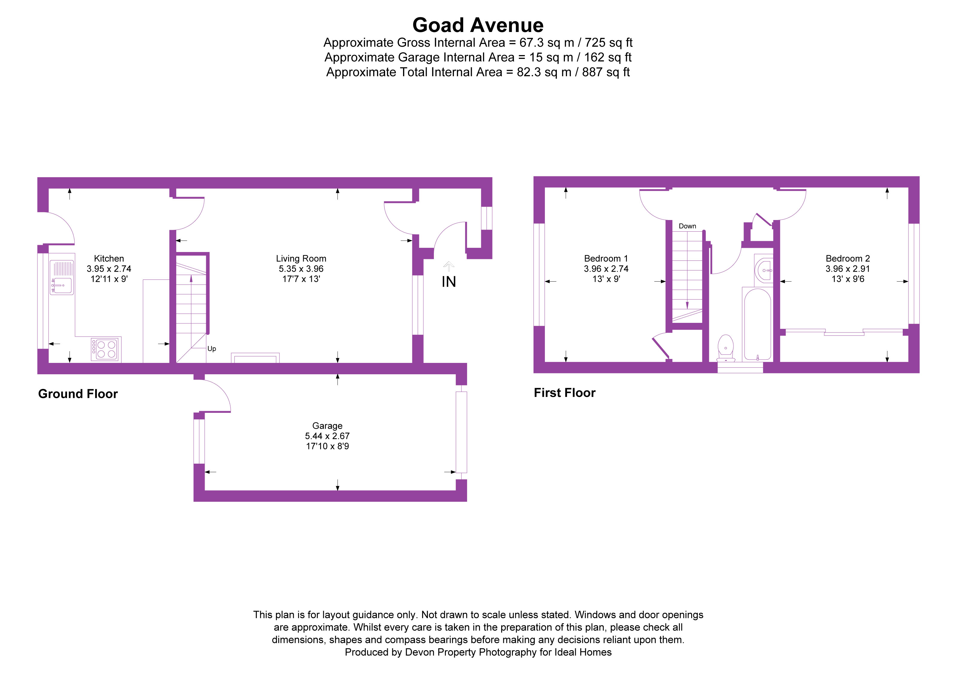 48, Goad Avenue, Cornwall floorplan