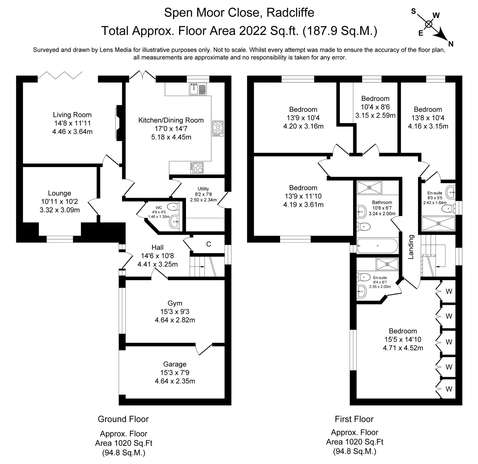 Spen Moor Close, Manchester floorplan