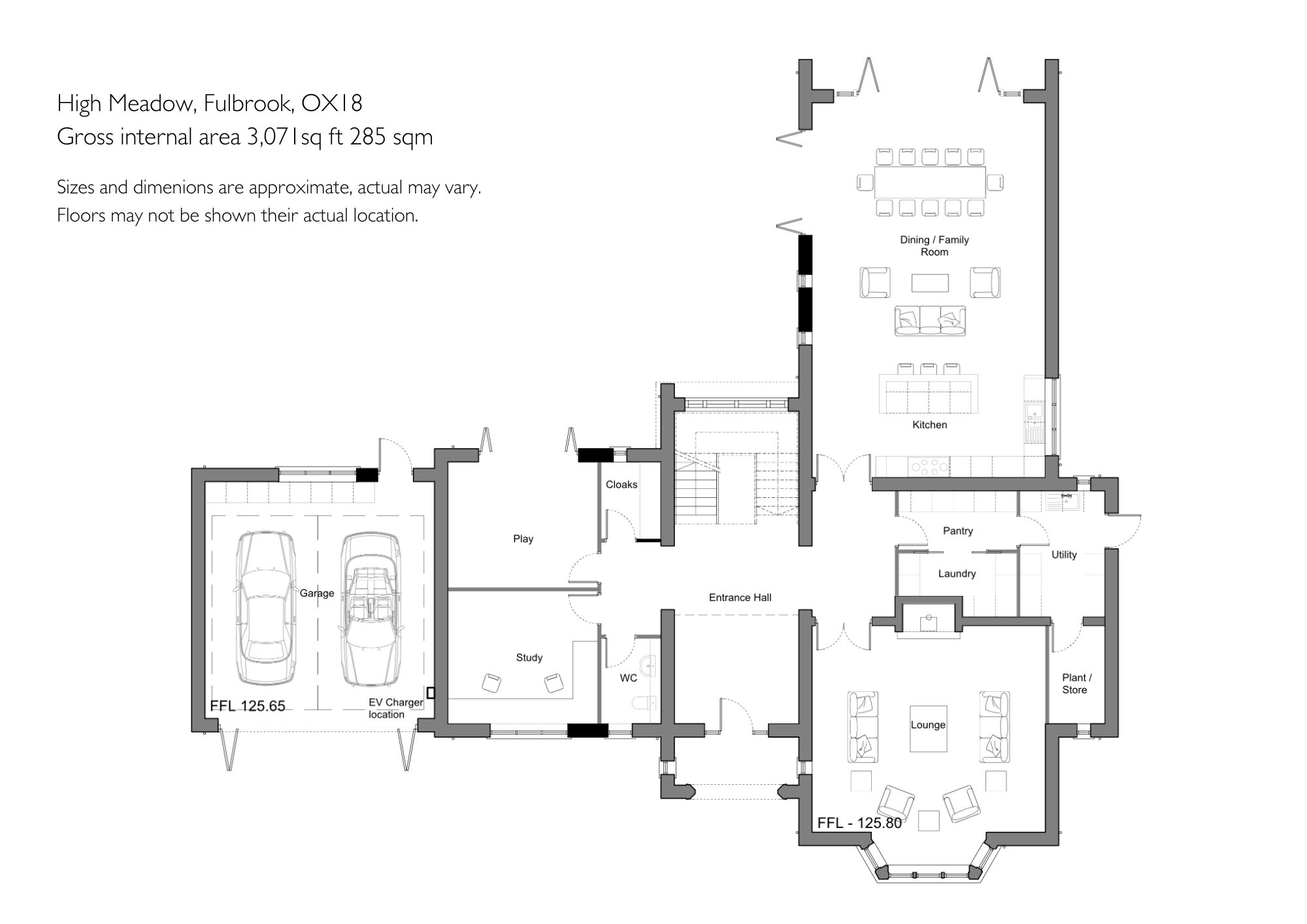 New High Meadow, Westhall Hill, Burford floorplan