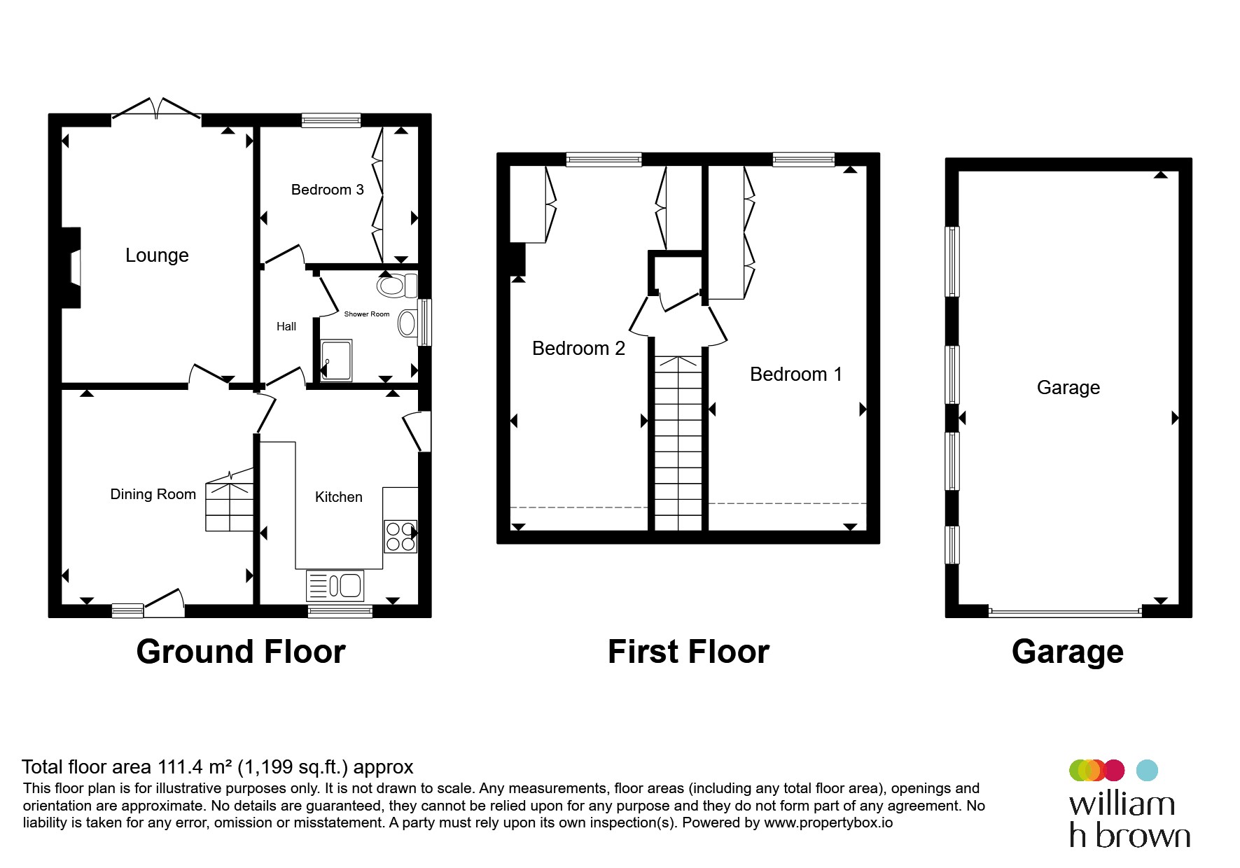 1, Woodend, CASTLEFORD floorplan