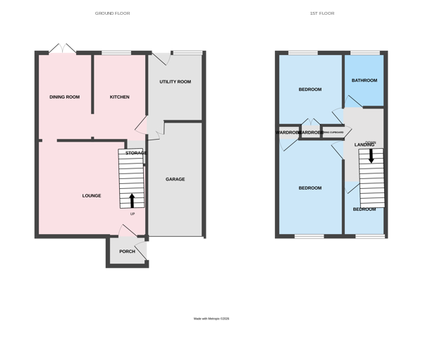 6, Wharf Close, Telford floorplan