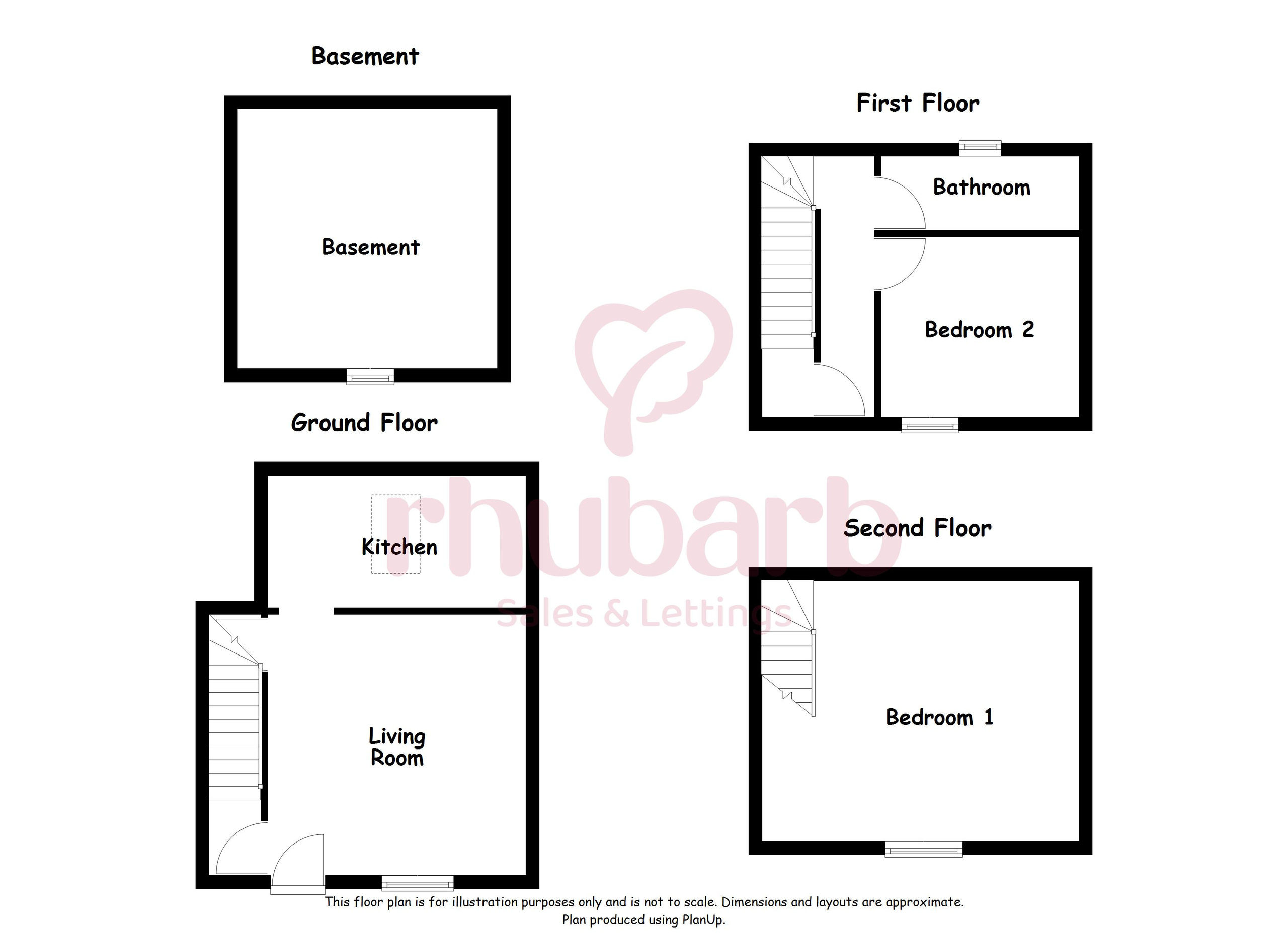 16 West Parade Street, Wakefield floorplan
