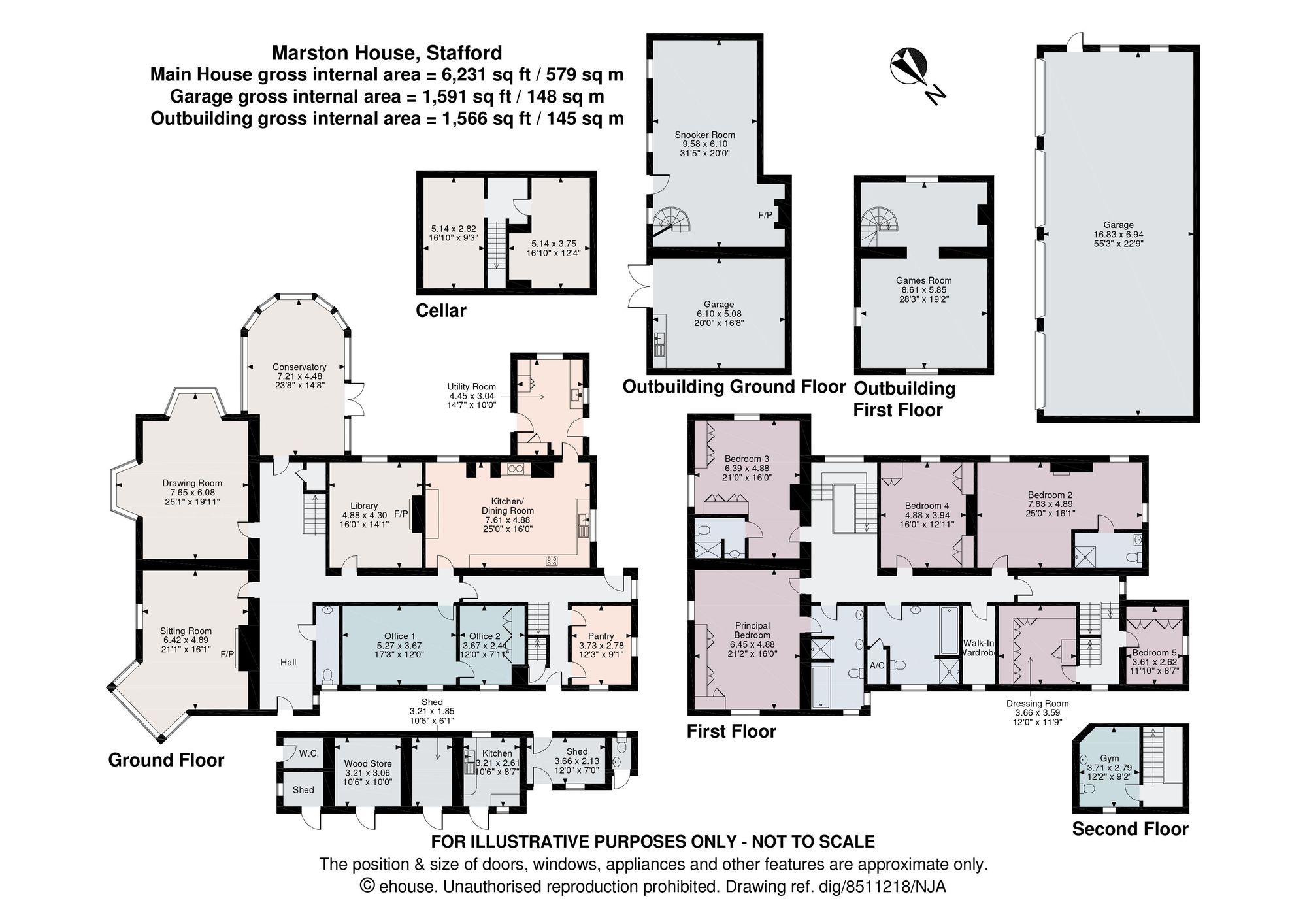 Yarlet Lane, Marston ST18, 5 bedroom detached house for sale 63375814