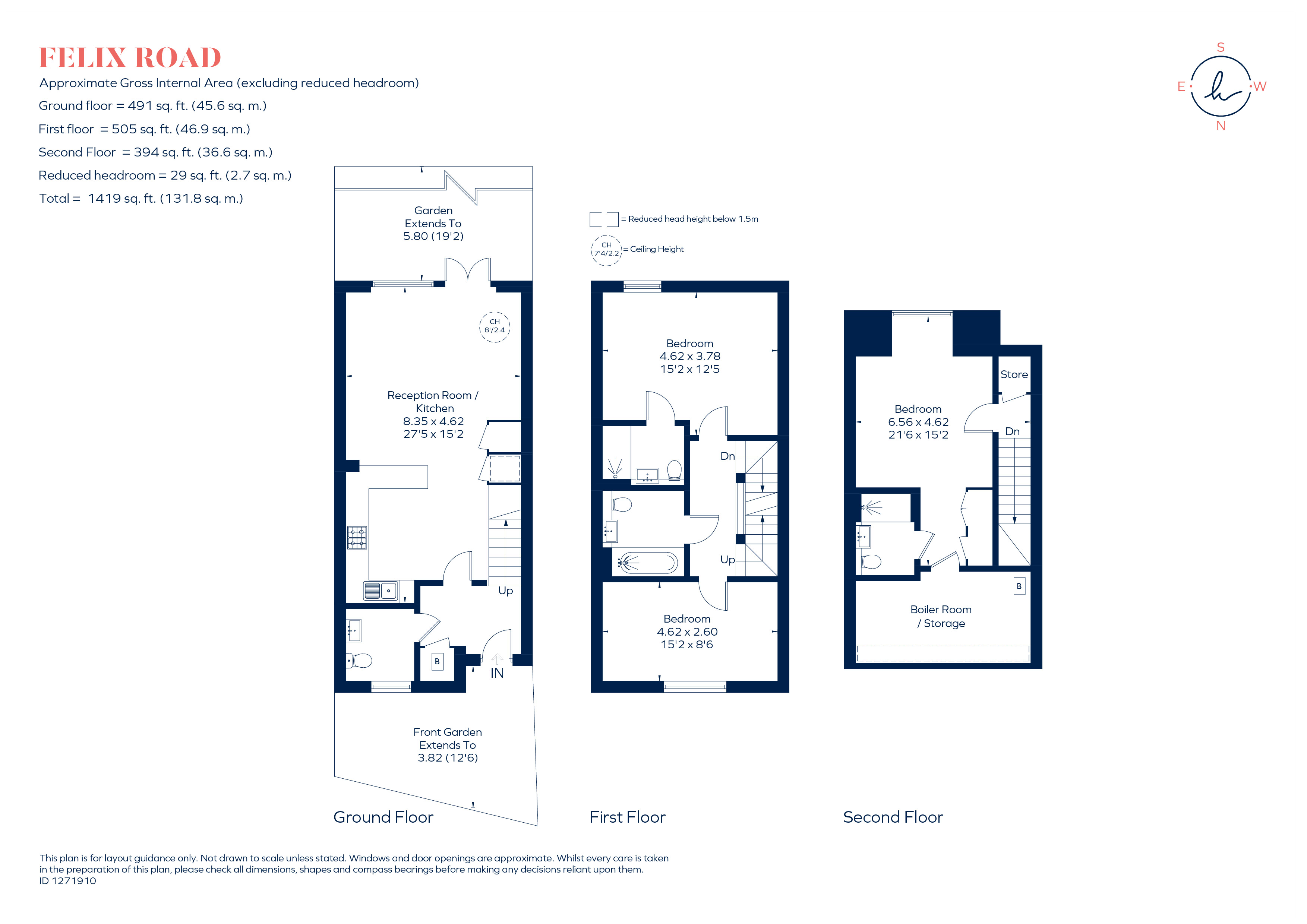 7, Felix Road, Ealing floorplan