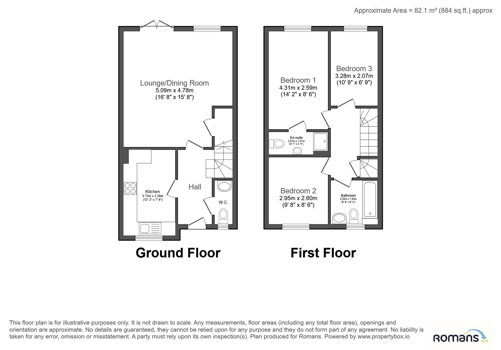 30, Cromwell Road, Camberley floorplan