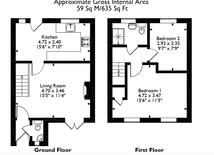 3, Hawkers Hill, Mitcheldean floorplan