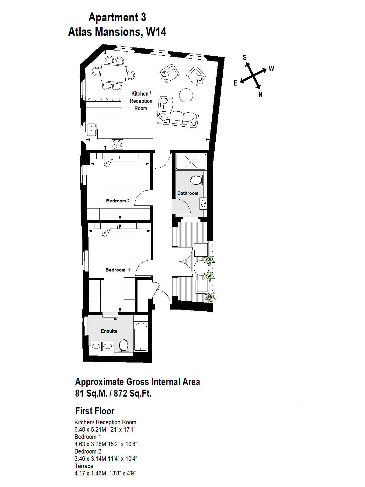 2 Bedrooms Flat for sale in Blythe Road, London W14