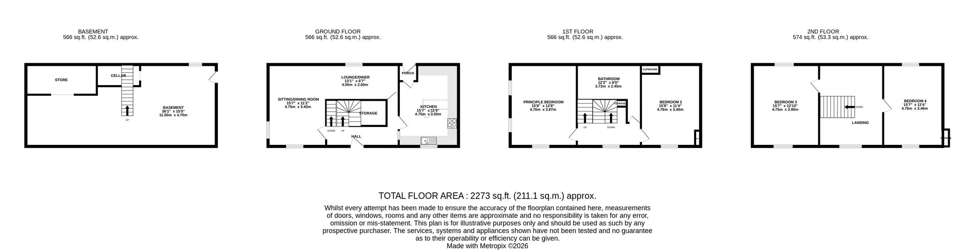 21 Forth Street, Alloa floorplan