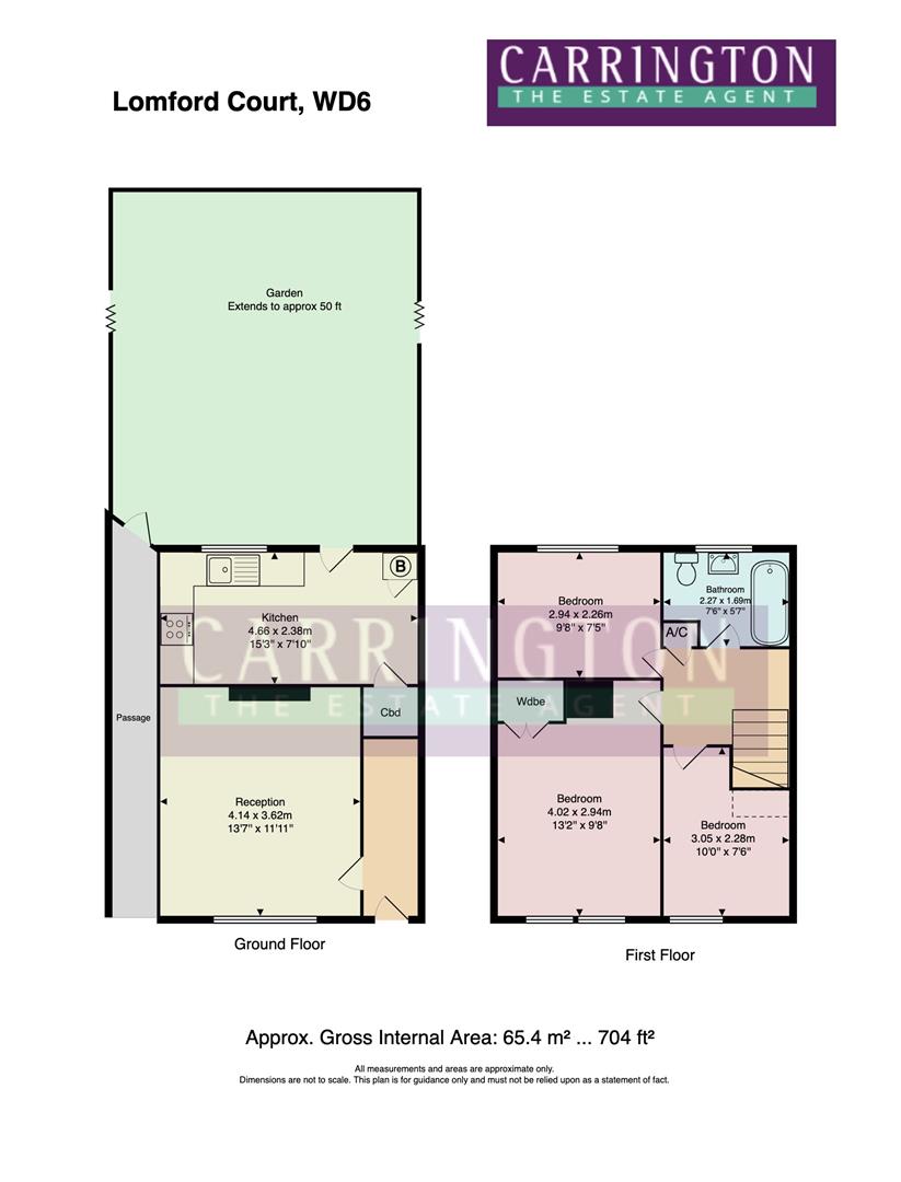 31, Lemsford Court, Borehamwood floorplan