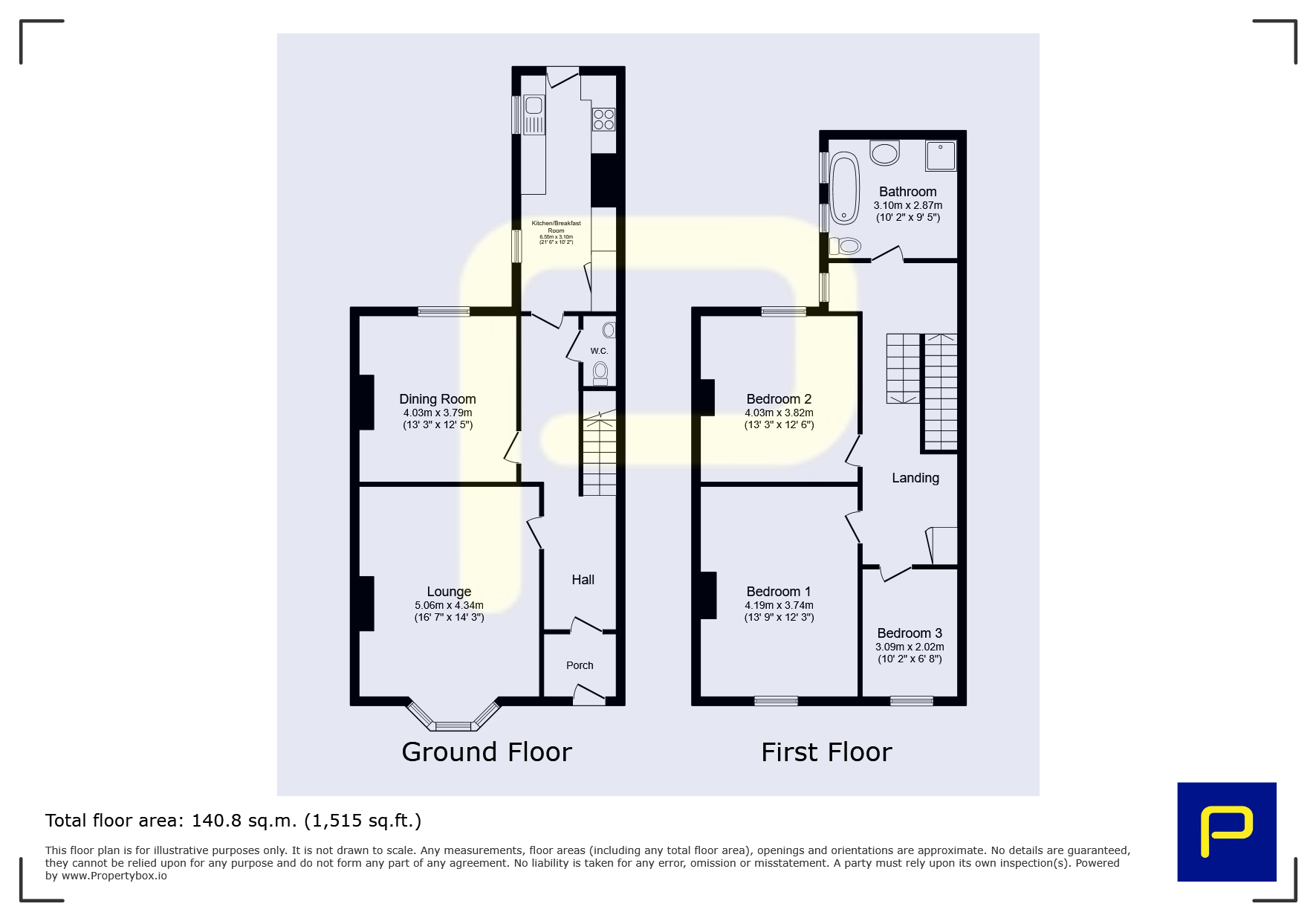 5, Field Terrace, Jarrow floorplan