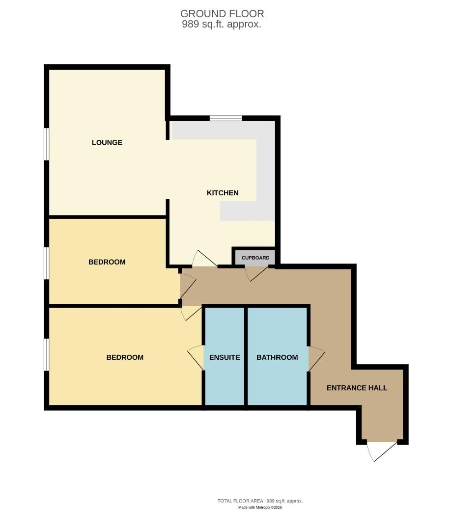 Flat 6, Kings Hall, 12B Kings Road, Westcliff-On-Sea floorplan