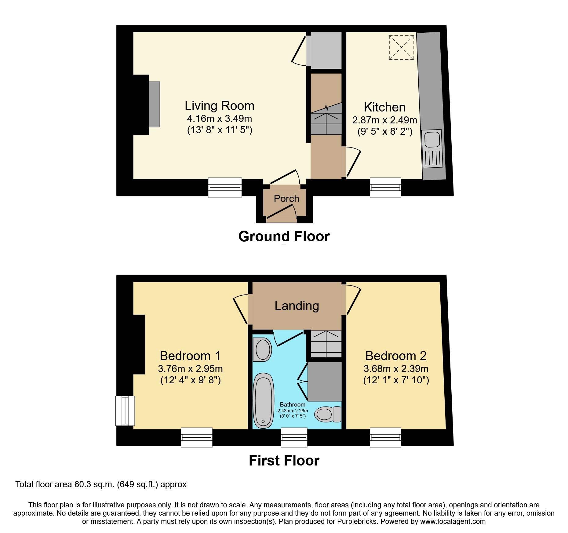 Dairy Cottage Southford, Godshill Road, Whitwell, Ventnor floorplan