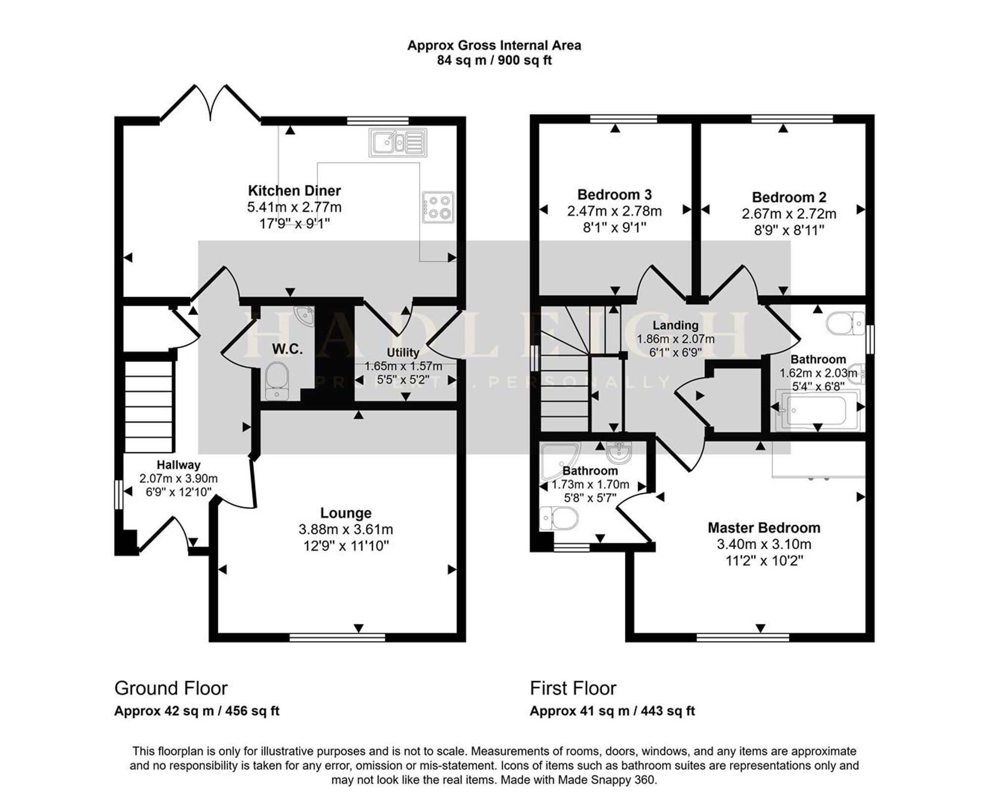 8 Bowler Road, Birmingham floorplan