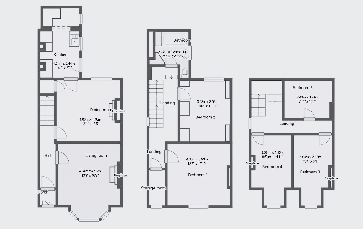 3, Elm Tree Avenue, Nottingham floorplan