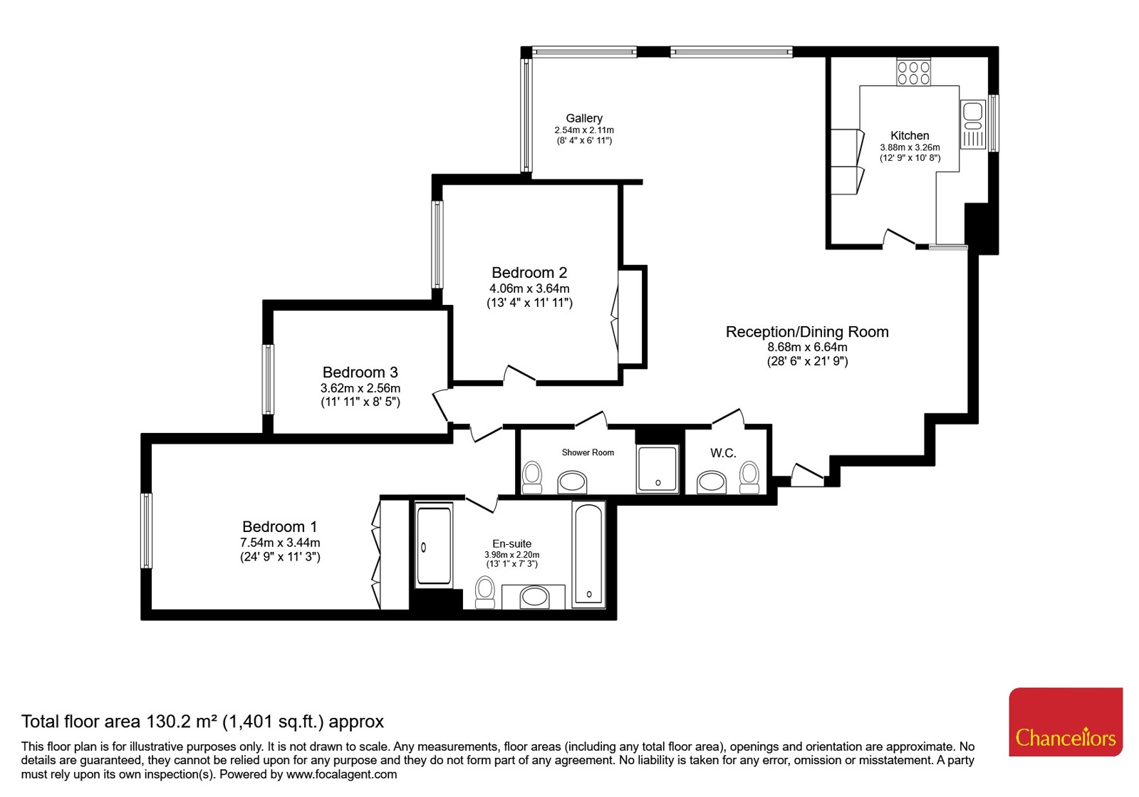 Avenue Road, London floorplan